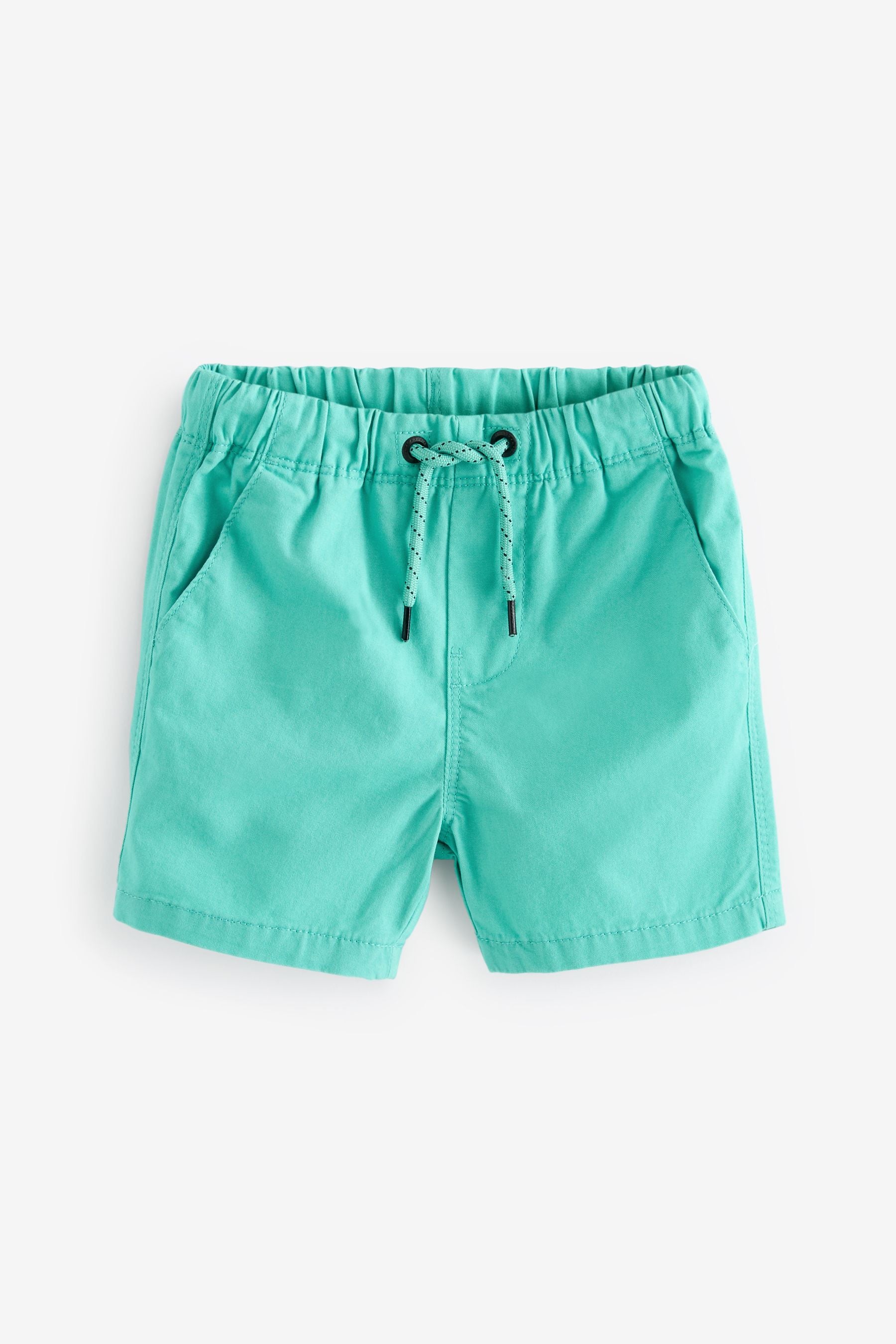 Turquoise Blue Pull-On Shorts (3mths-7yrs)