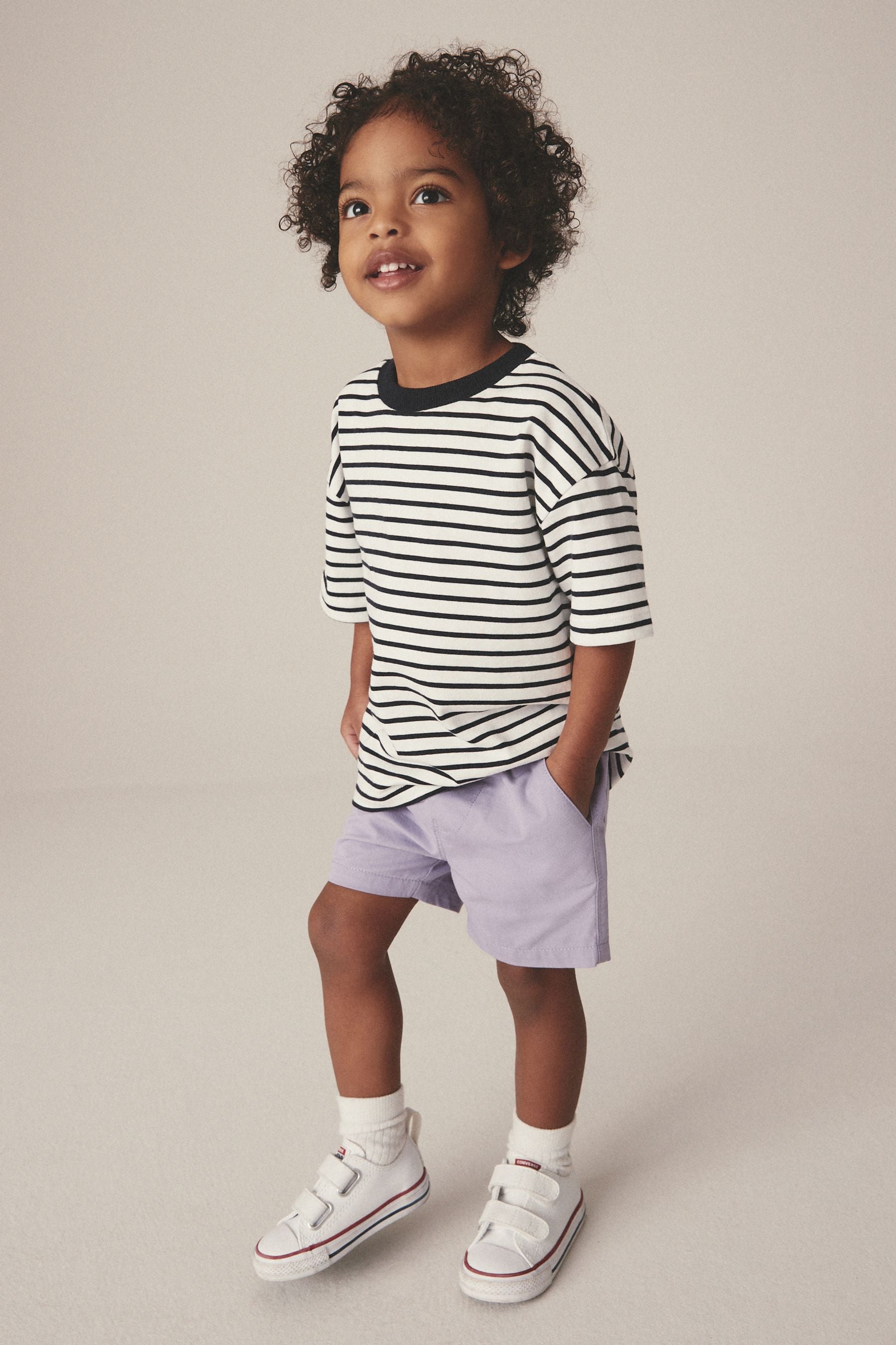 Lilac Purple Pull-On Shorts (3mths-7yrs)