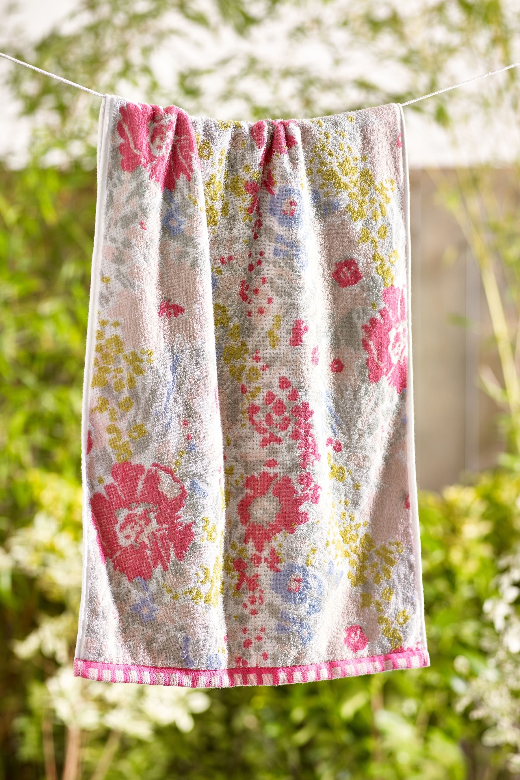 Multi Floral Towel 100% Cotton