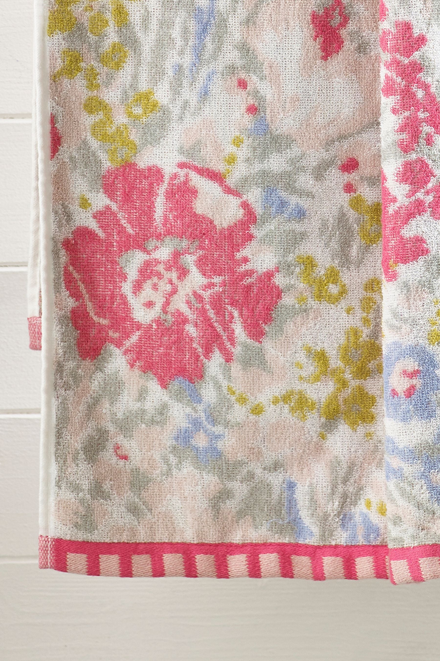 Multi Floral Towel 100% Cotton