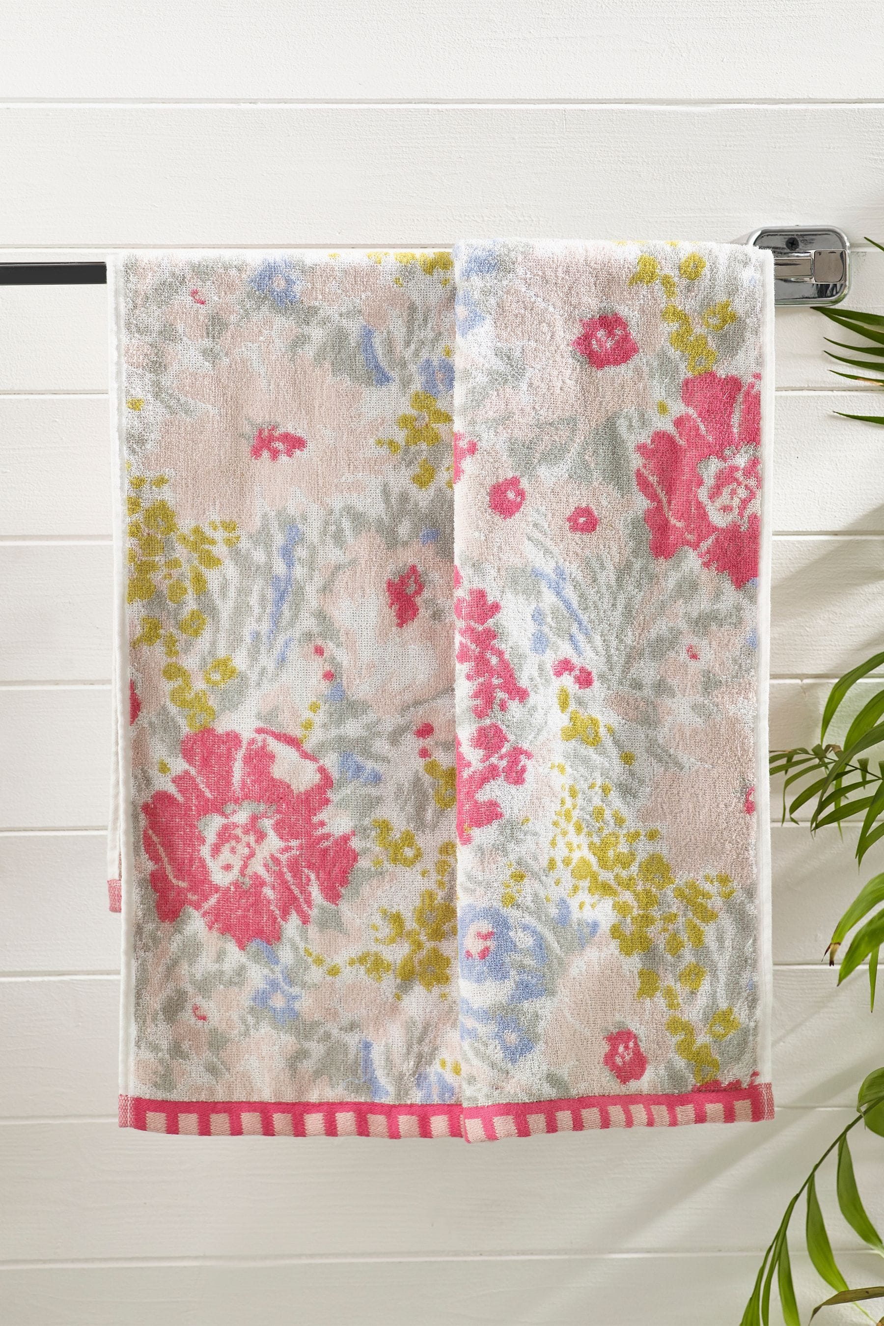 Multi Floral Towel 100% Cotton