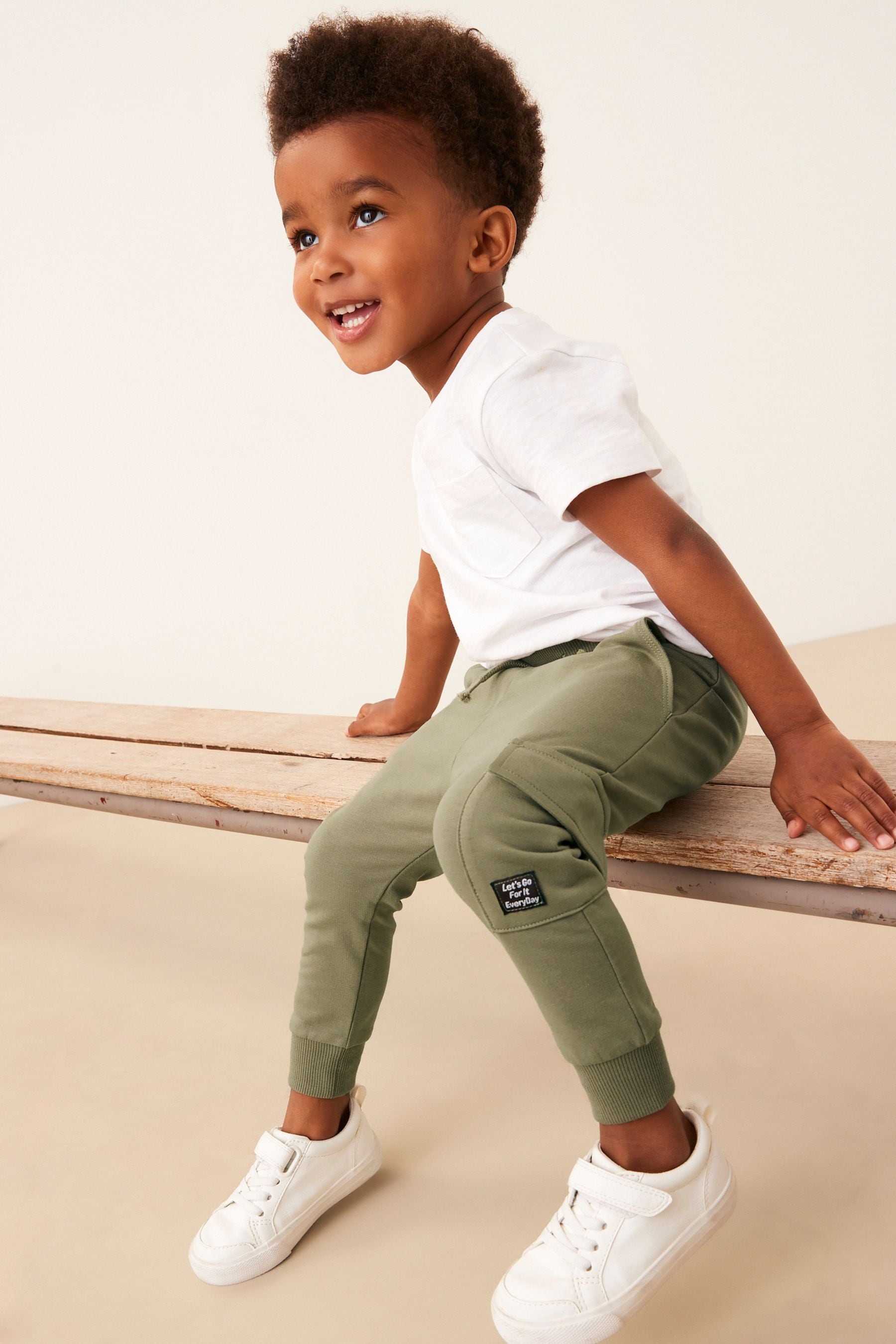 Green Super Skinny Utility Joggers (3mths-7yrs)