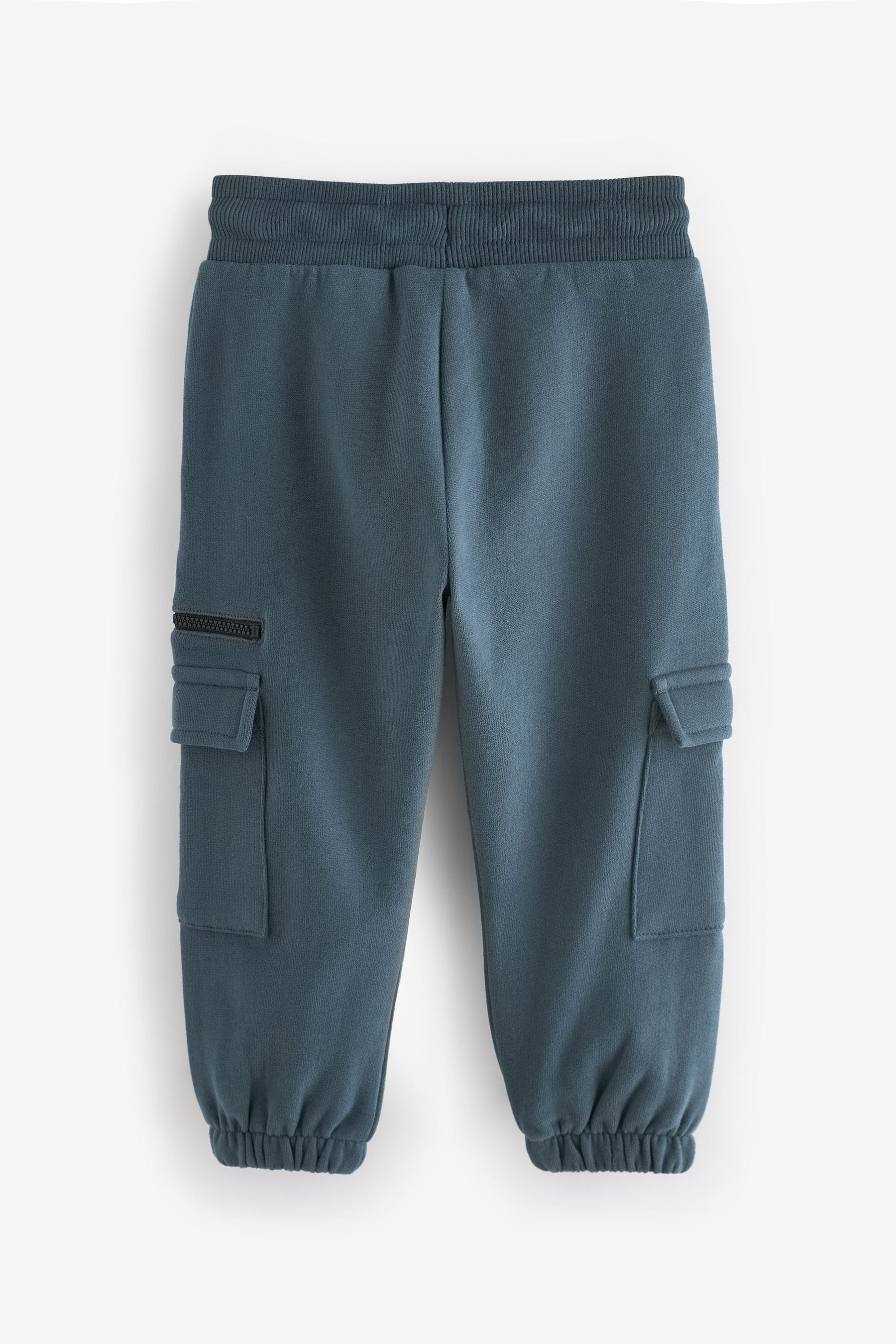 Teal Blue Utility Joggers (3mths-7yrs)