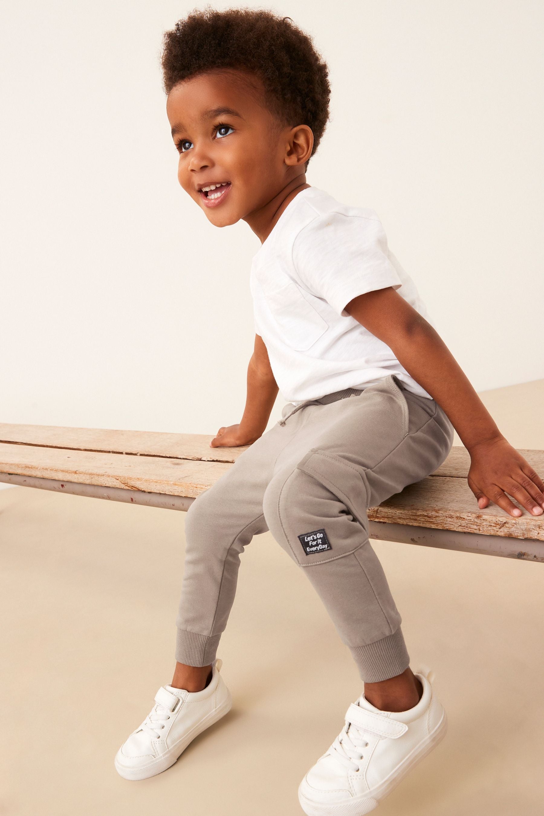 Stone Super Skinny Utility Joggers (3mths-7yrs)