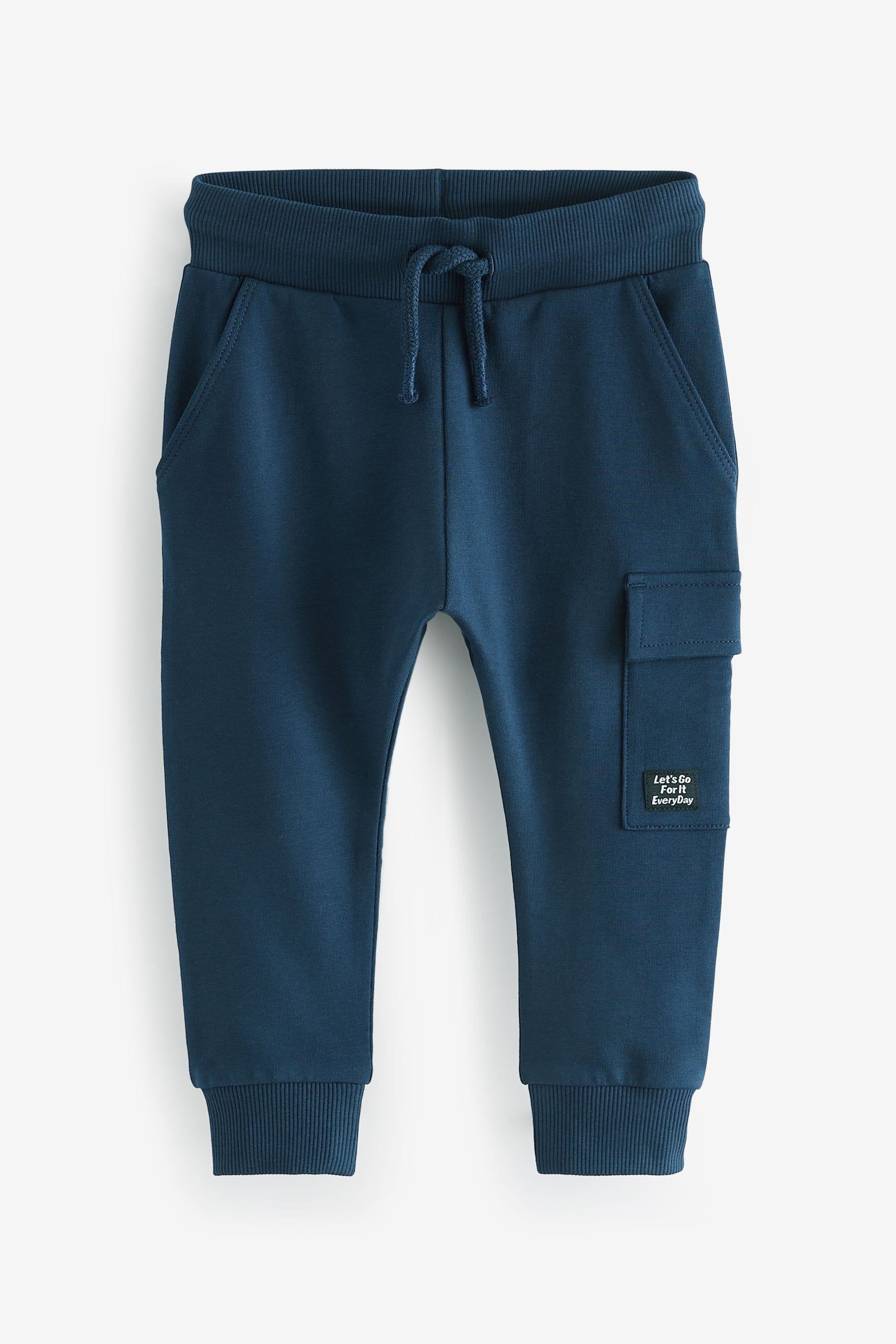 Navy Blue Super Skinny Utility Joggers (3mths-7yrs)