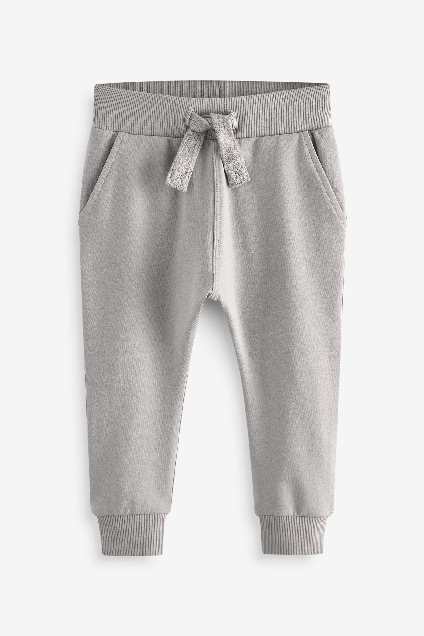 Mineral Green/Ecru Cream/Grey Joggers 5 Pack (3mths-7yrs)