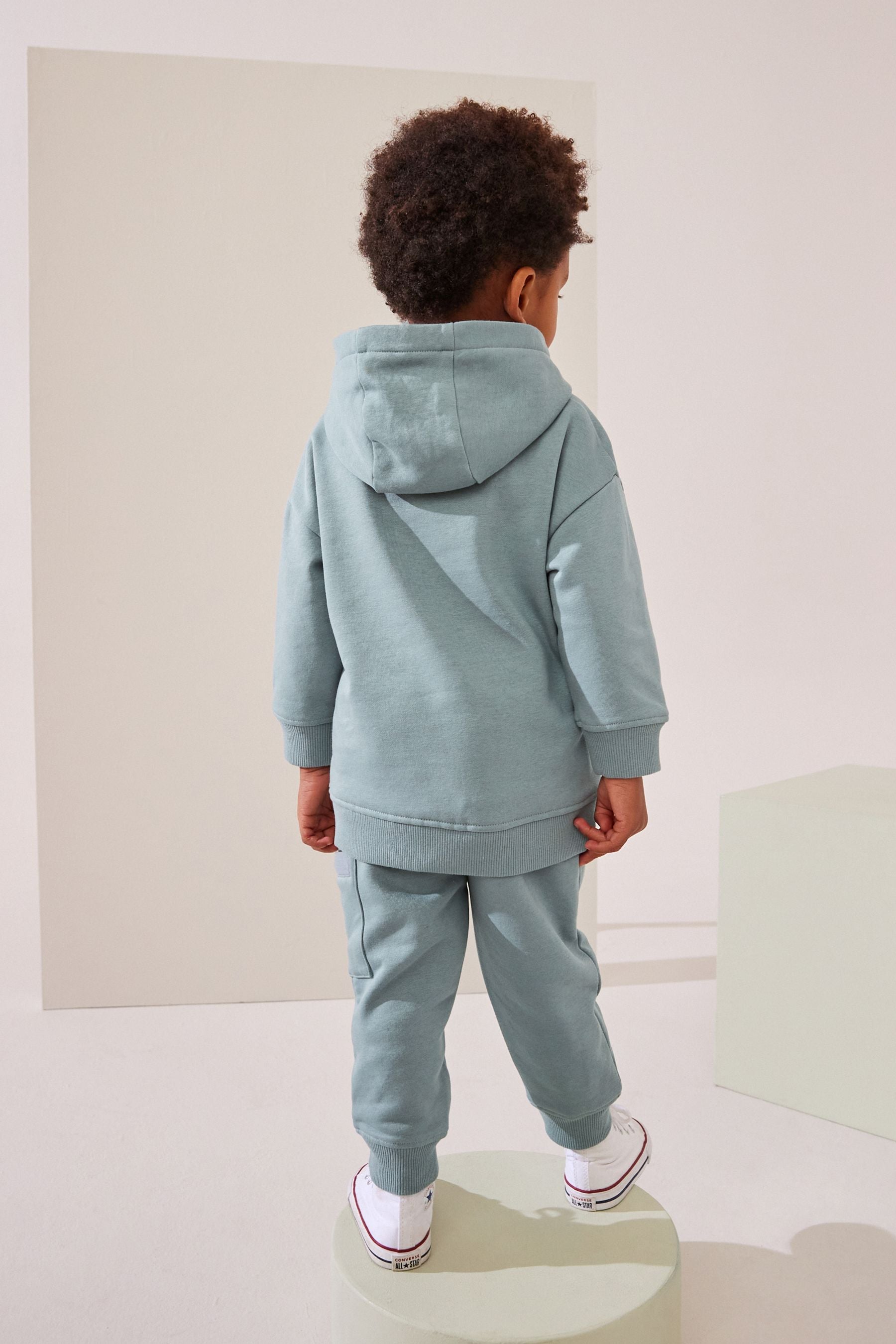 Mineral Blue Utility Hoodie and Joggers Set (3mths-7yrs)