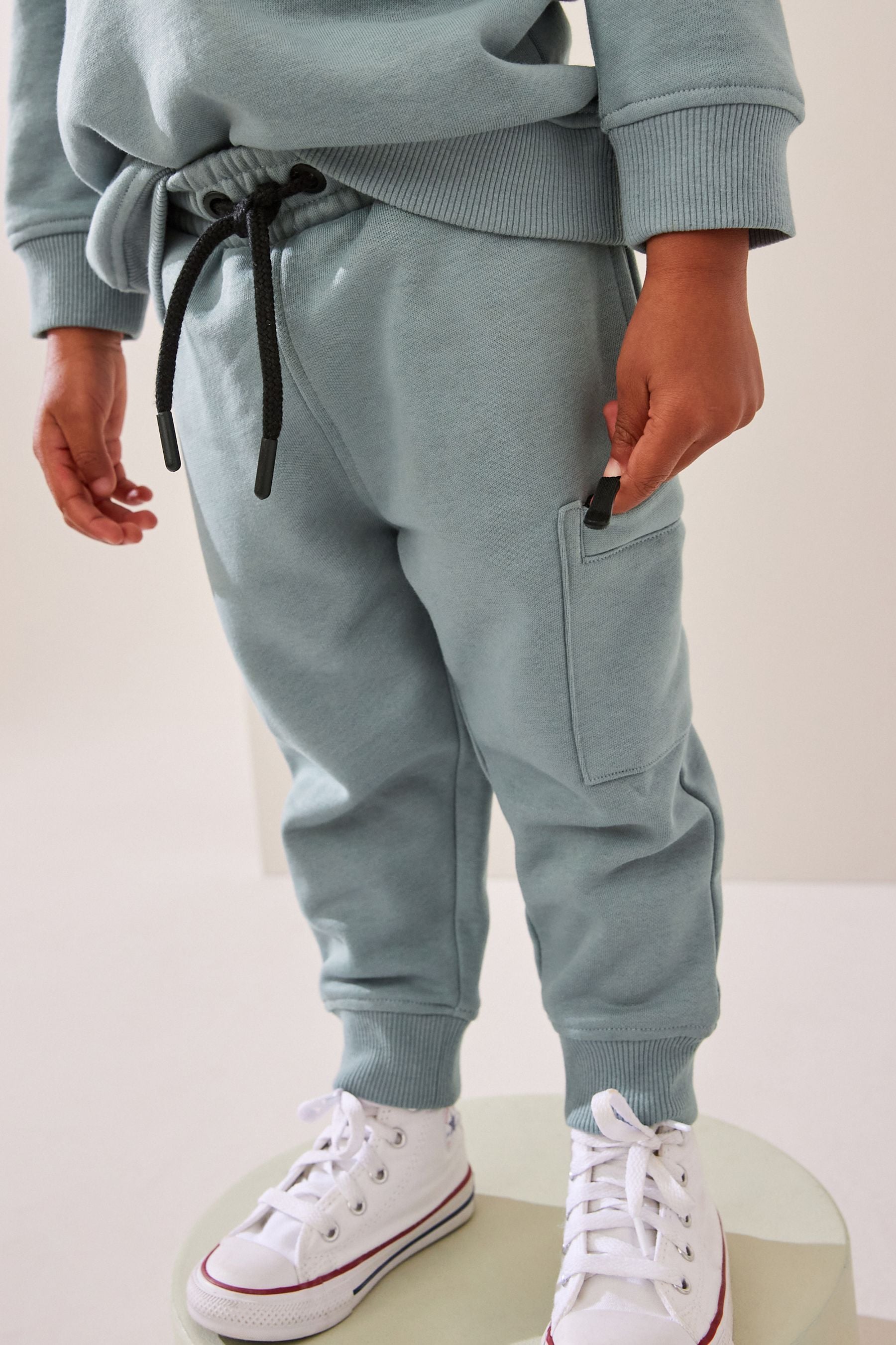 Mineral Blue Utility Hoodie and Joggers Set (3mths-7yrs)