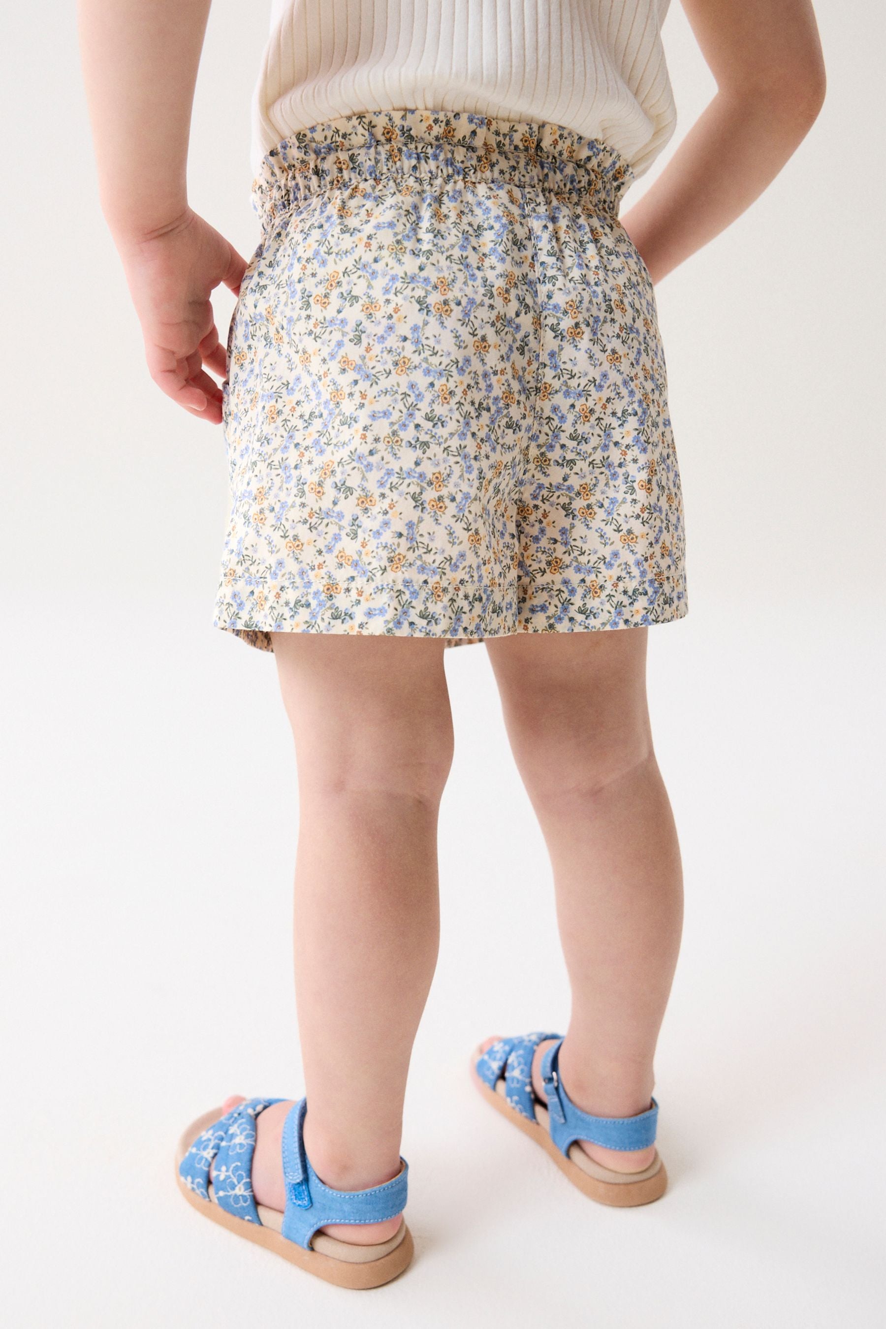 Blue Pull-On Shorts (3mths-7yrs)