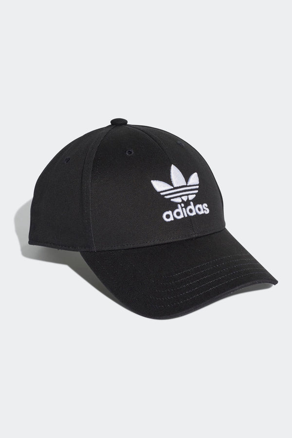 adidas Originals Dark Black Trefoil 100% Cotton Baseball Cap