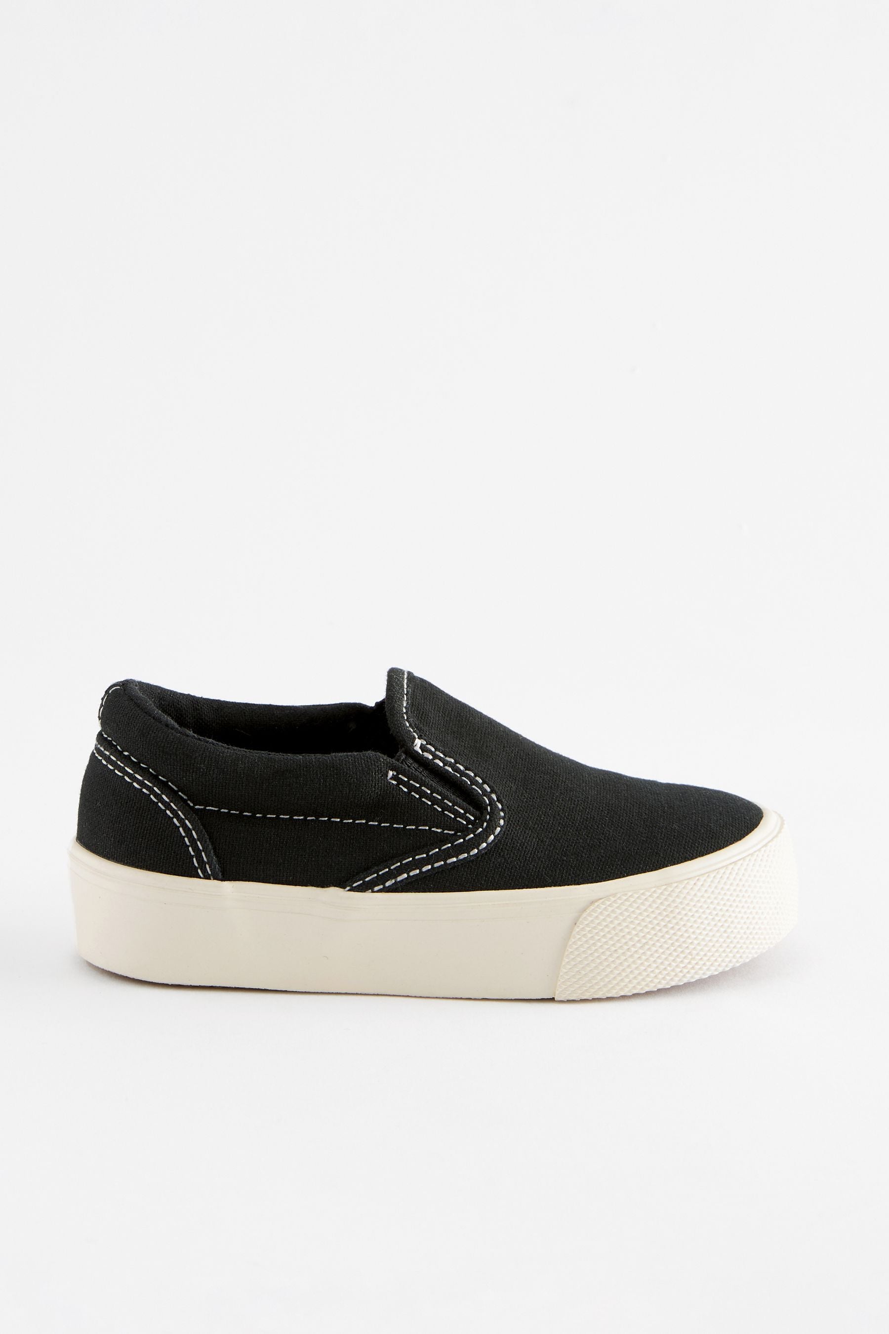 Black Slip-Ons Shoes