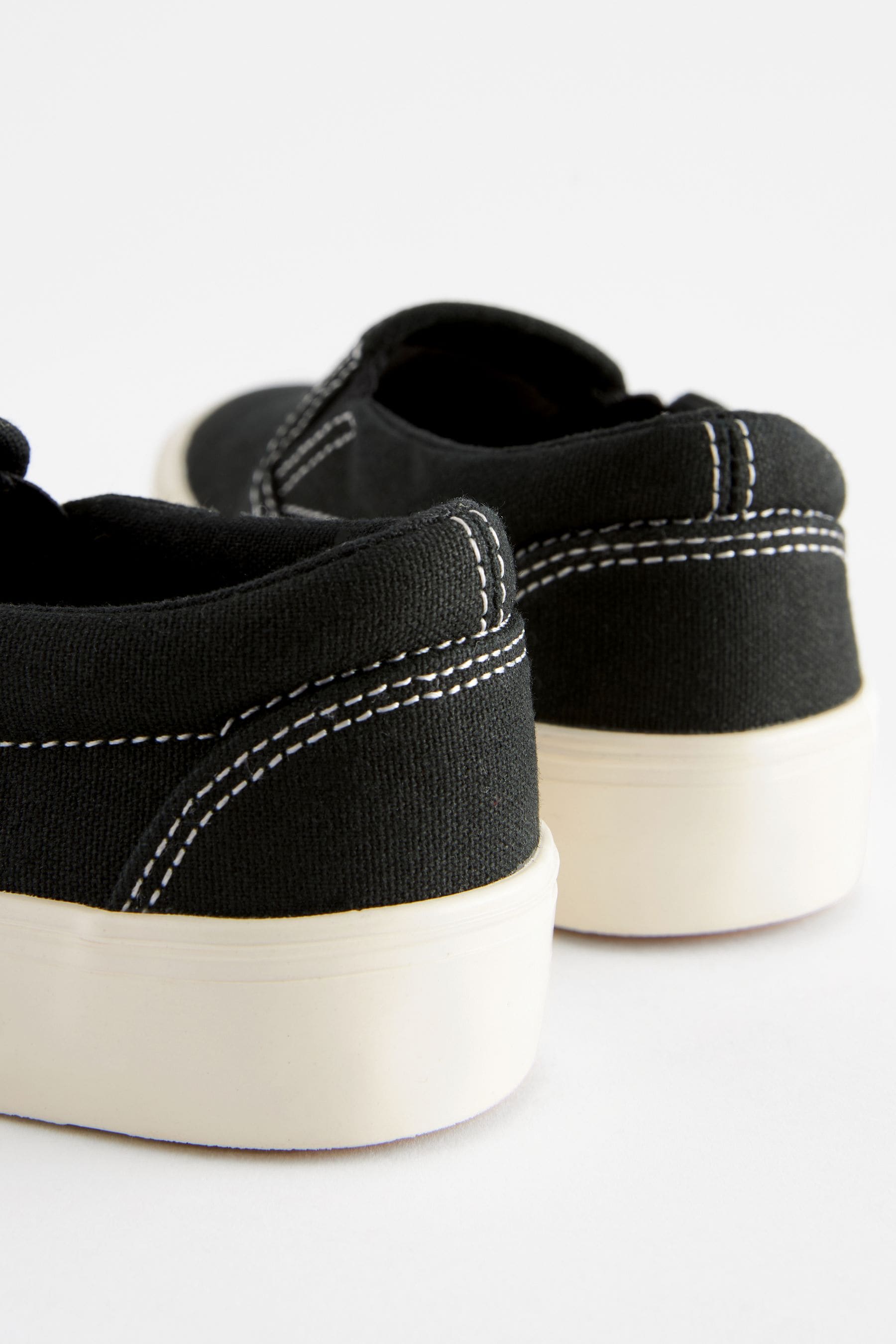 Black Slip-Ons Shoes