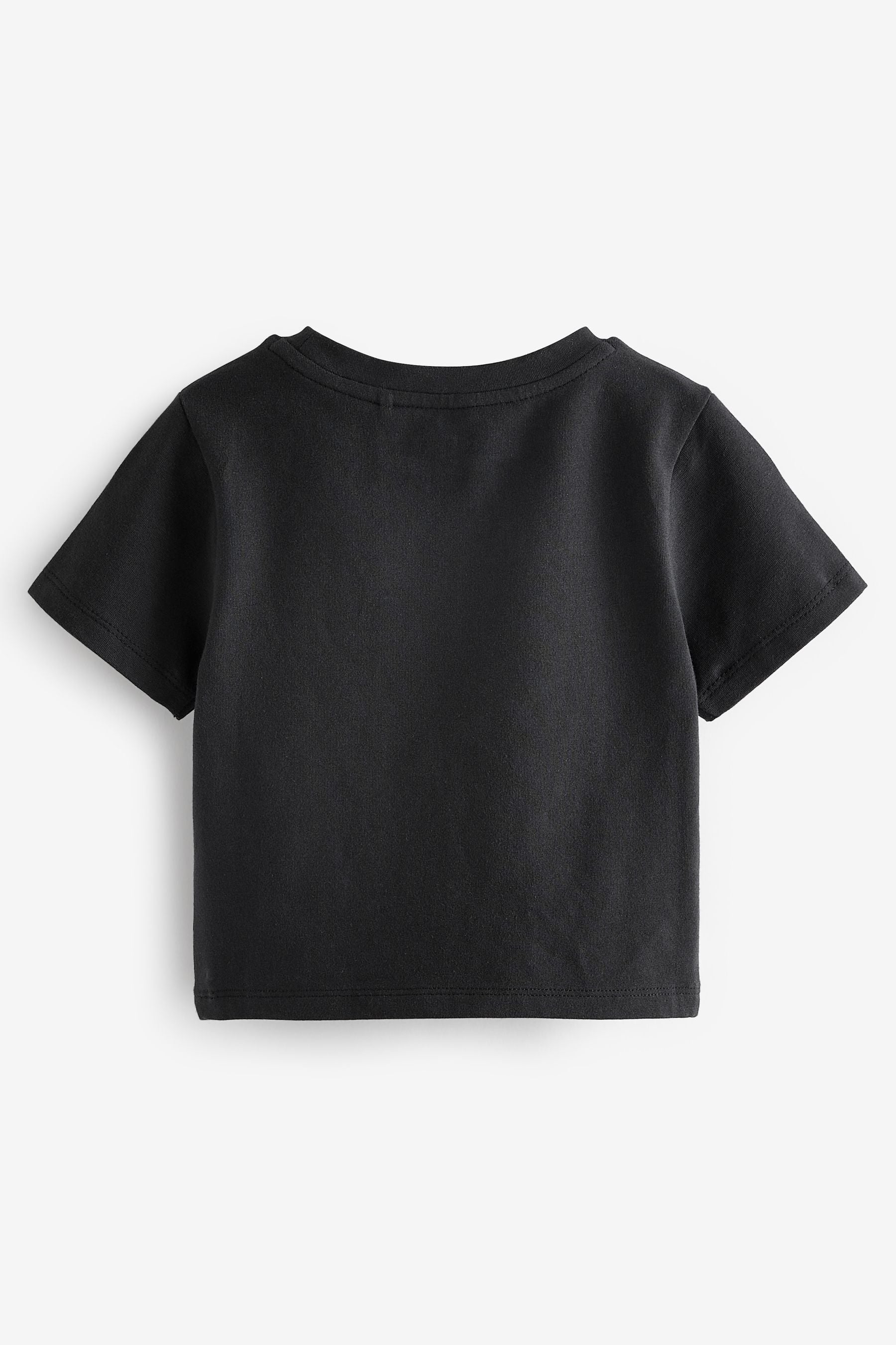 Black Sequin T-Shirt (3-16yrs)