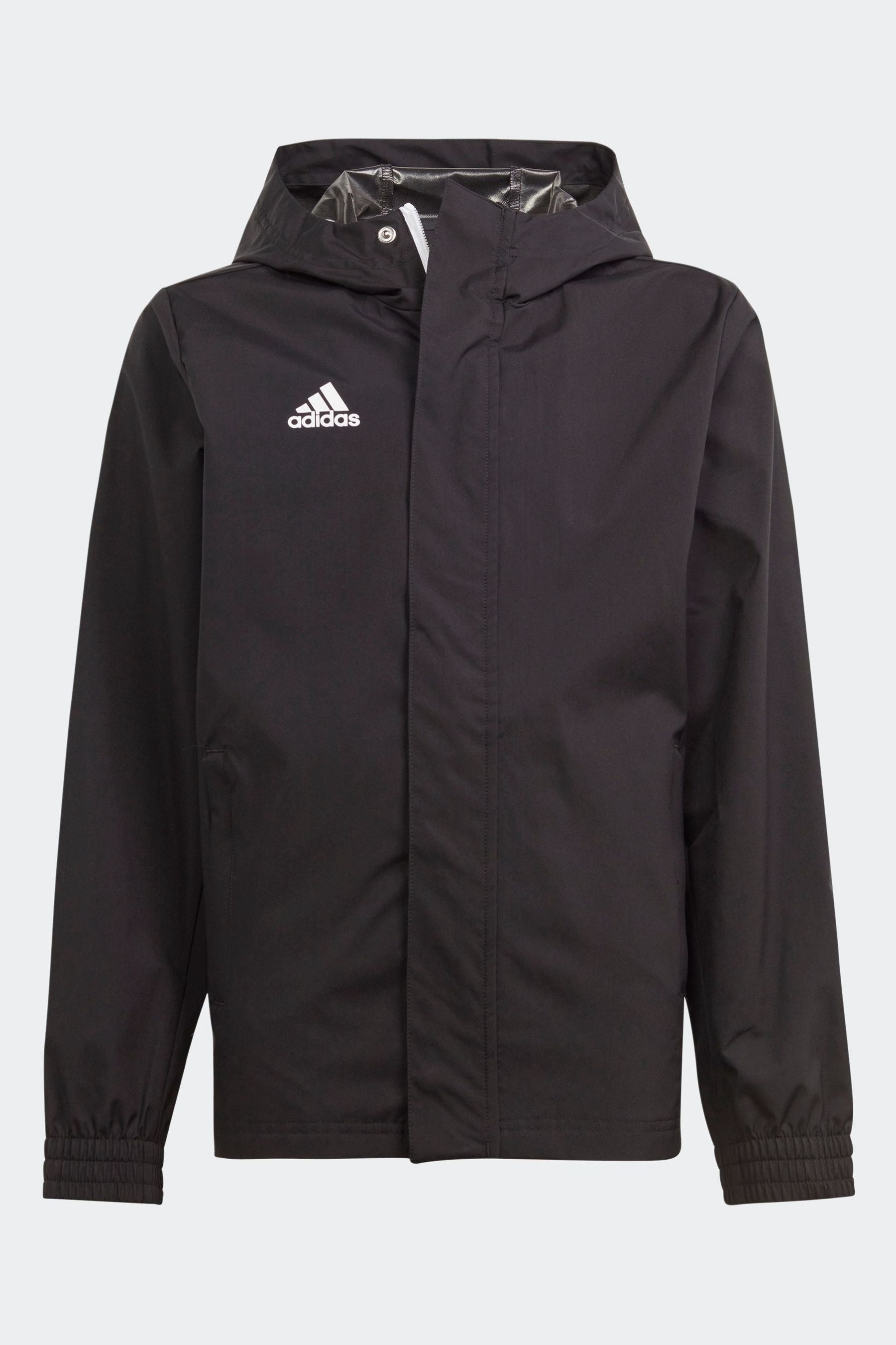 adidas Black Entrada Rain Jacket