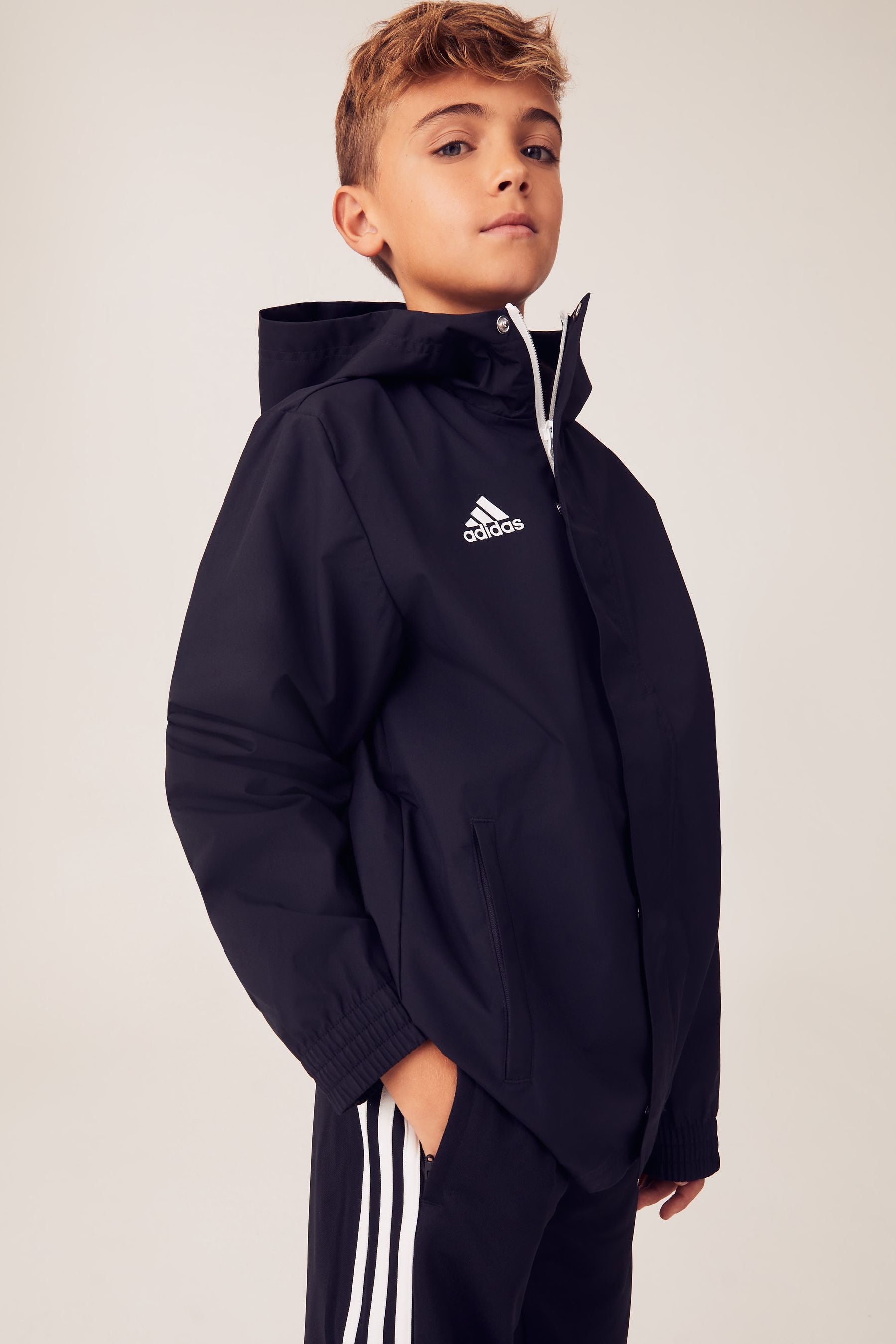 adidas Black Entrada Rain Jacket