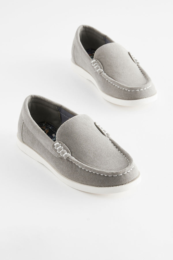 Grey Loafers