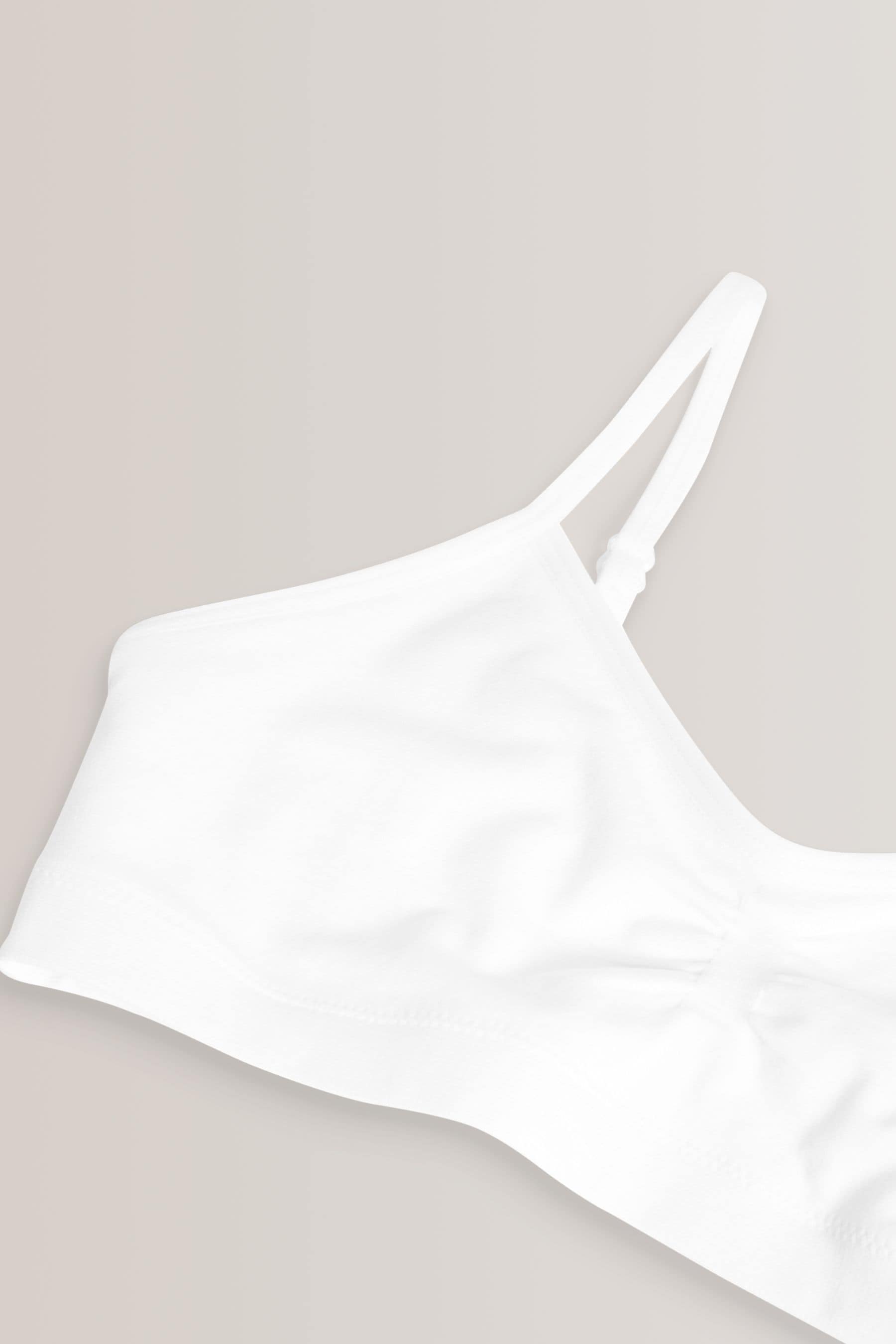 White 2 Pack Seam Free Crop Tops (7-16yrs)