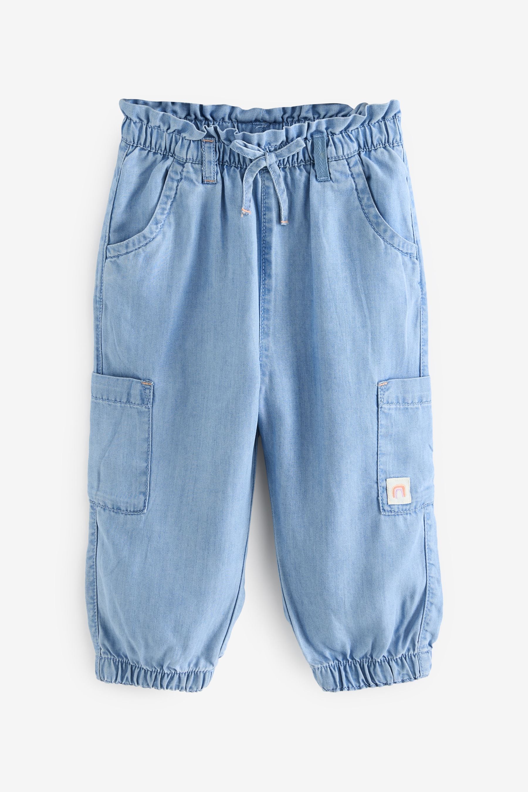 Denim Cargo Trousers (3mths-7yrs)