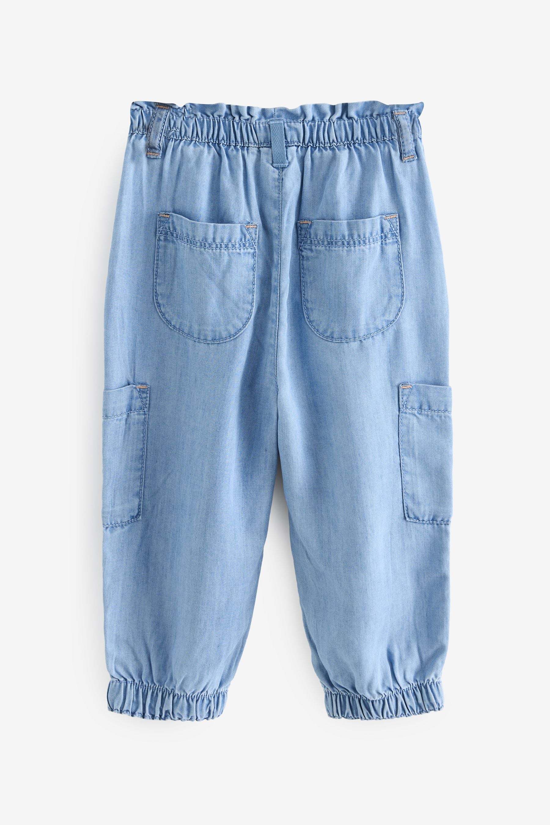 Denim Cargo Trousers (3mths-7yrs)