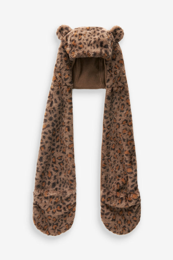 Animal Hat Scarf (3-13yrs)