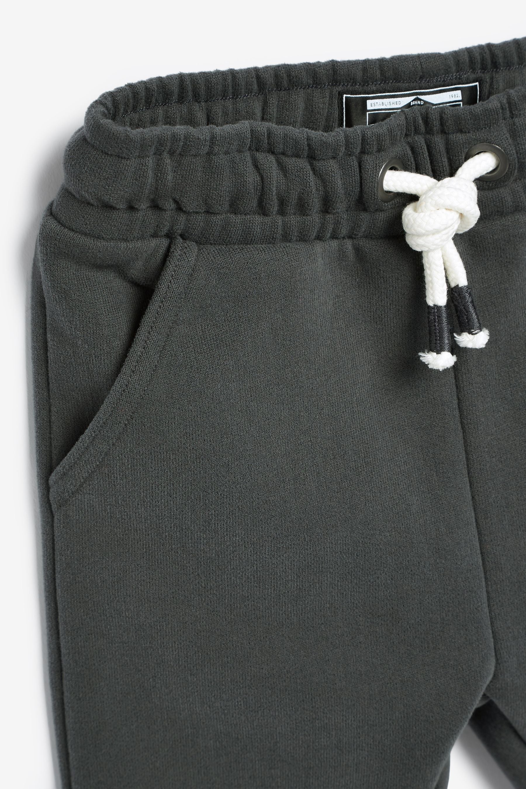 Charcoal Grey Soft Touch Jersey Joggers (6mths-7yrs)