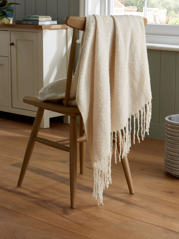 Natural Super Soft Ludlow Throw