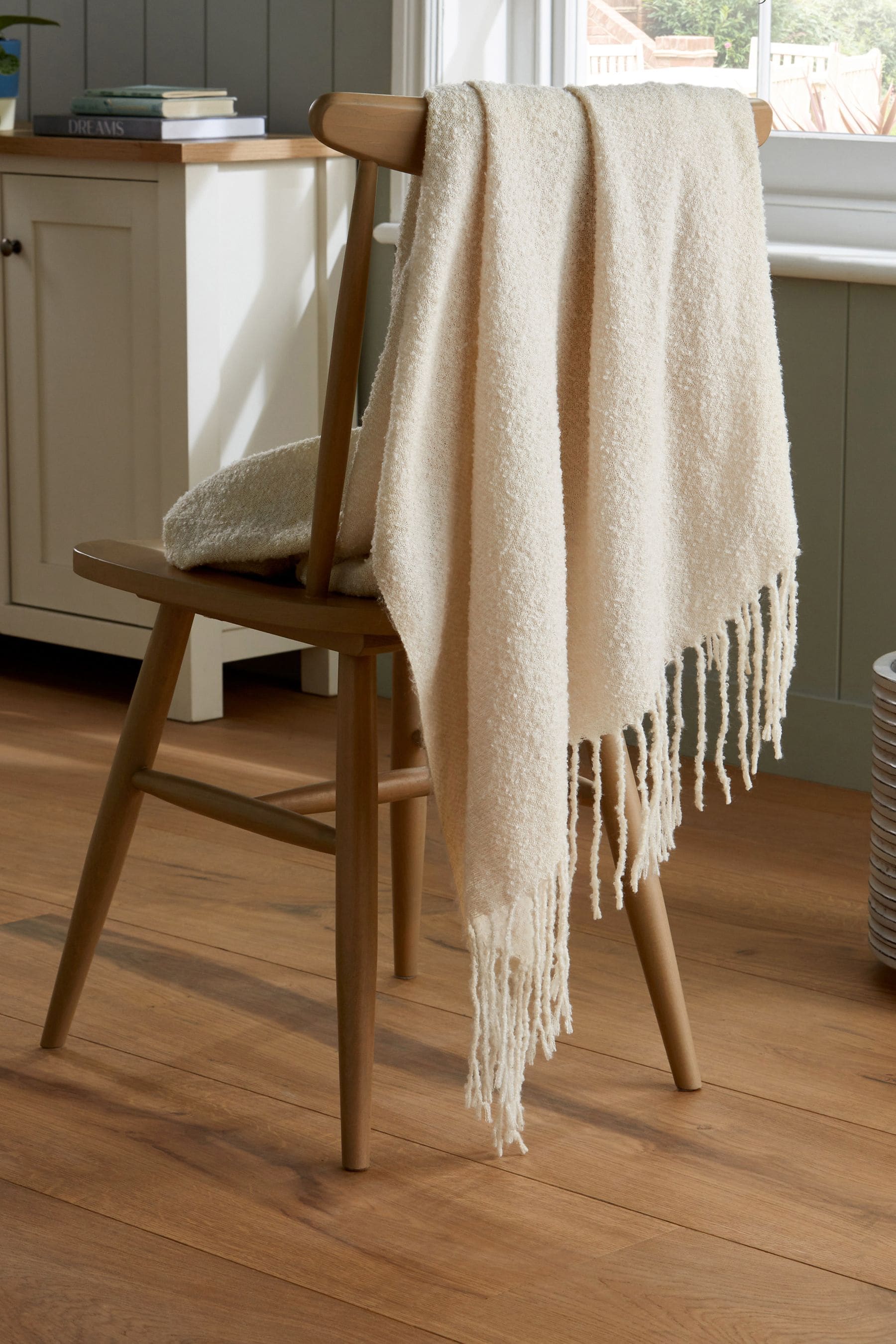 Natural Super Soft Ludlow Throw