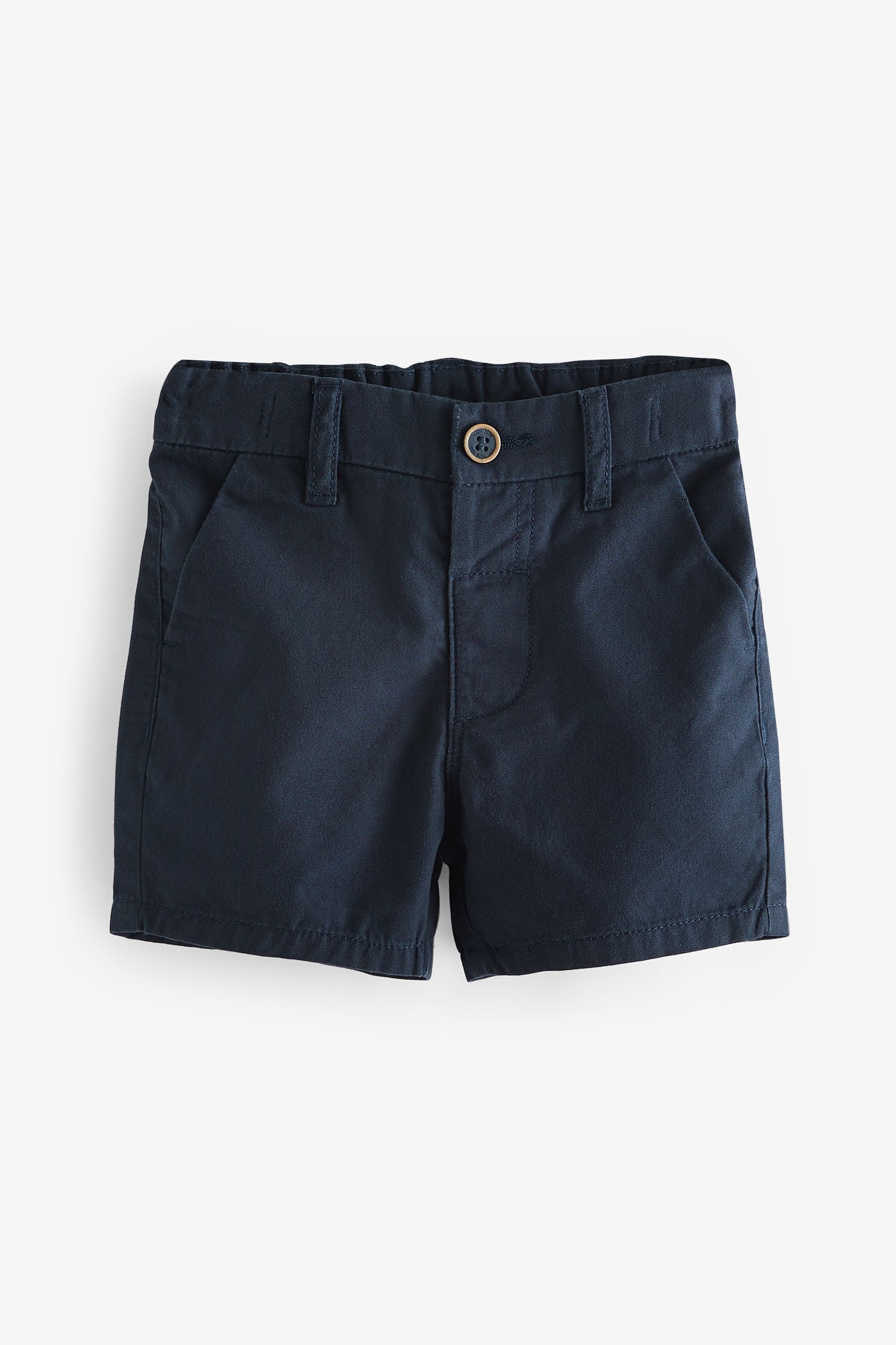 Navy/Stone Chino Shorts 2 Pack (3mths-7yrs)