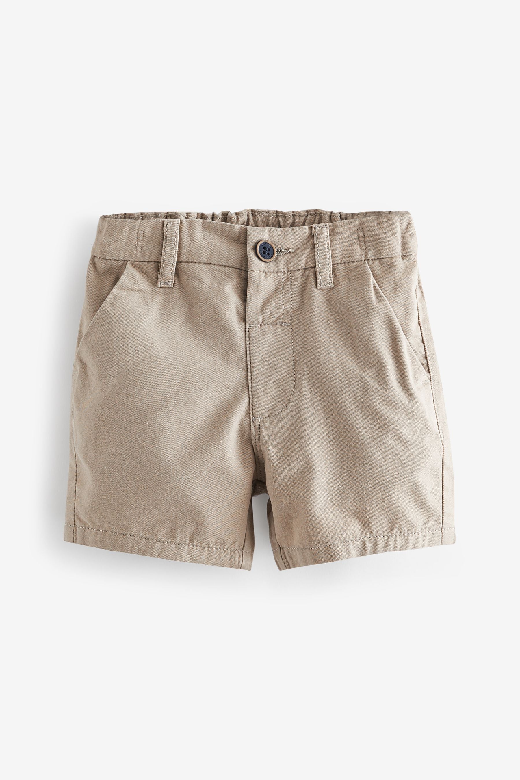 Navy/Stone Chino Shorts 2 Pack (3mths-7yrs)