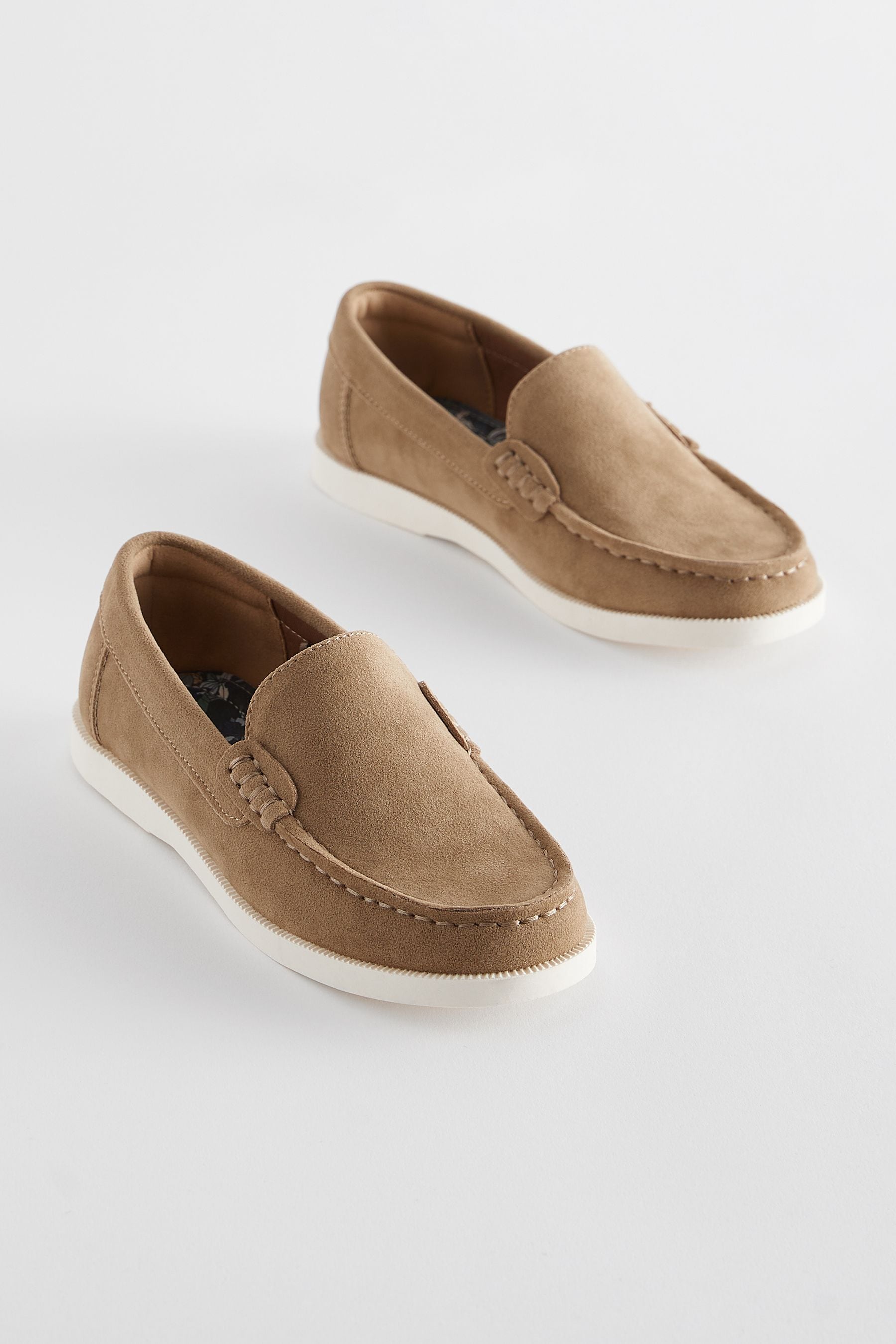 Sand Brown Loafers