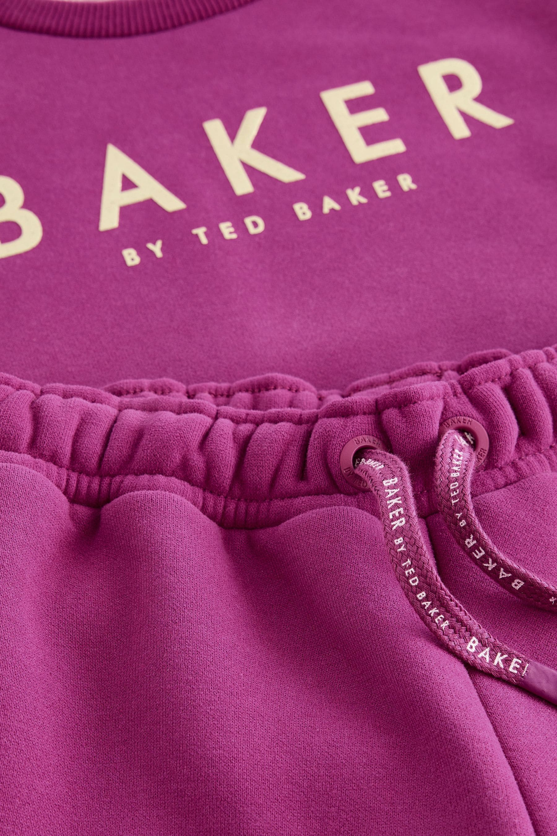 Baker by Ted Baker 100% Cotton Bow Sweater & Joggers Set