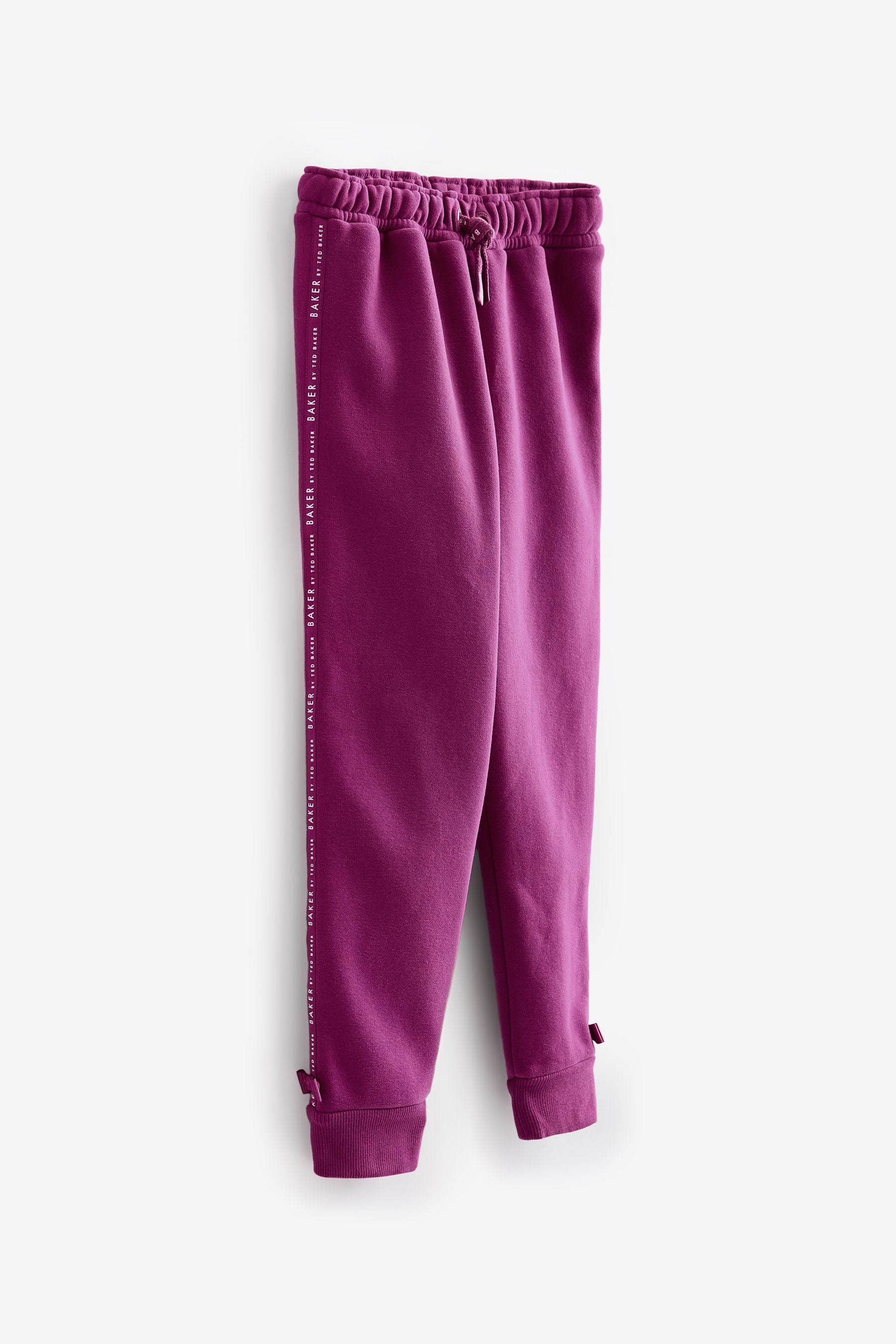 Plum Purple Baker by Ted Baker (12-18mths- 13yrs) Bow Sweater and Joggers Set