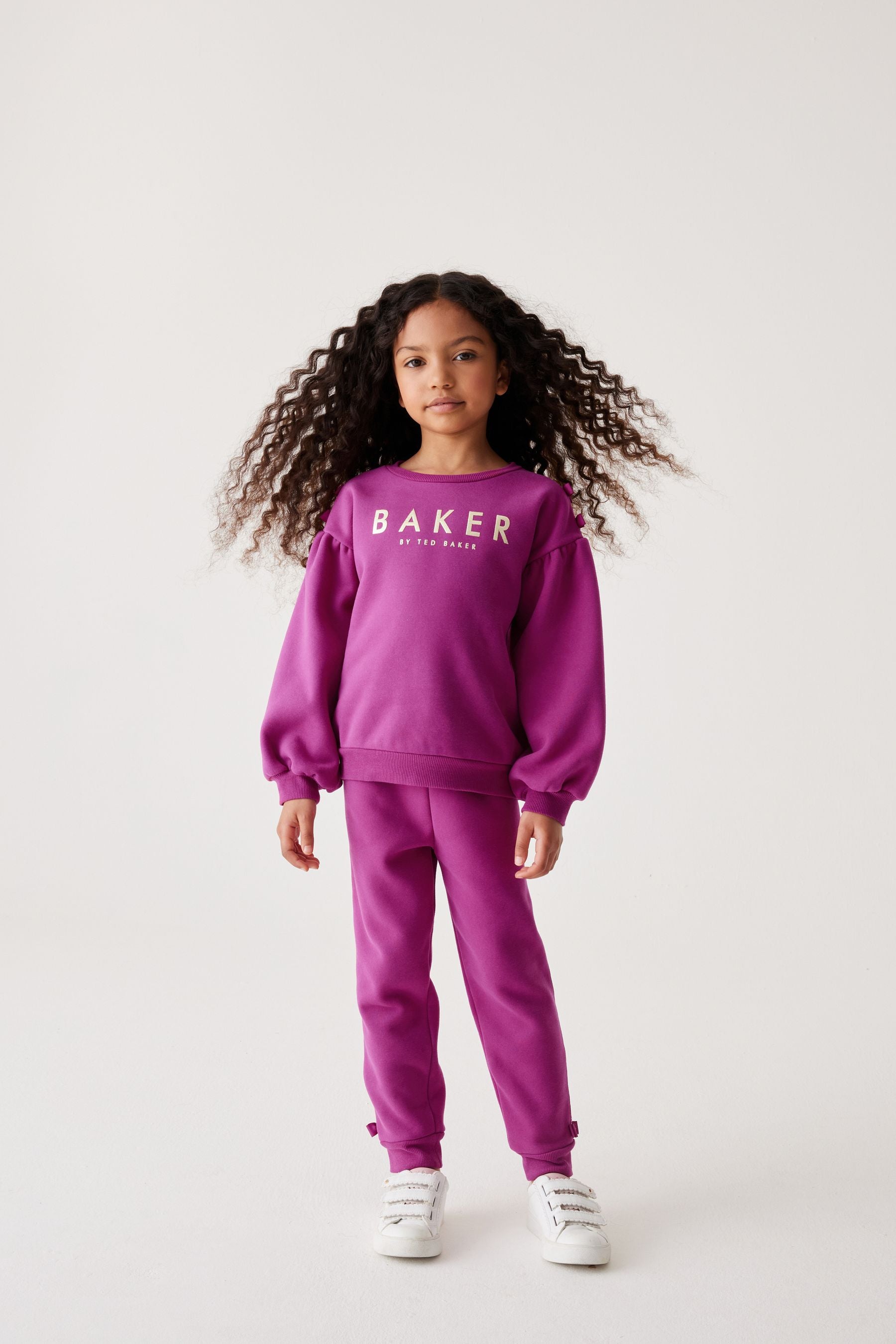 Baker by Ted Baker 100% Cotton Bow Sweater & Joggers Set