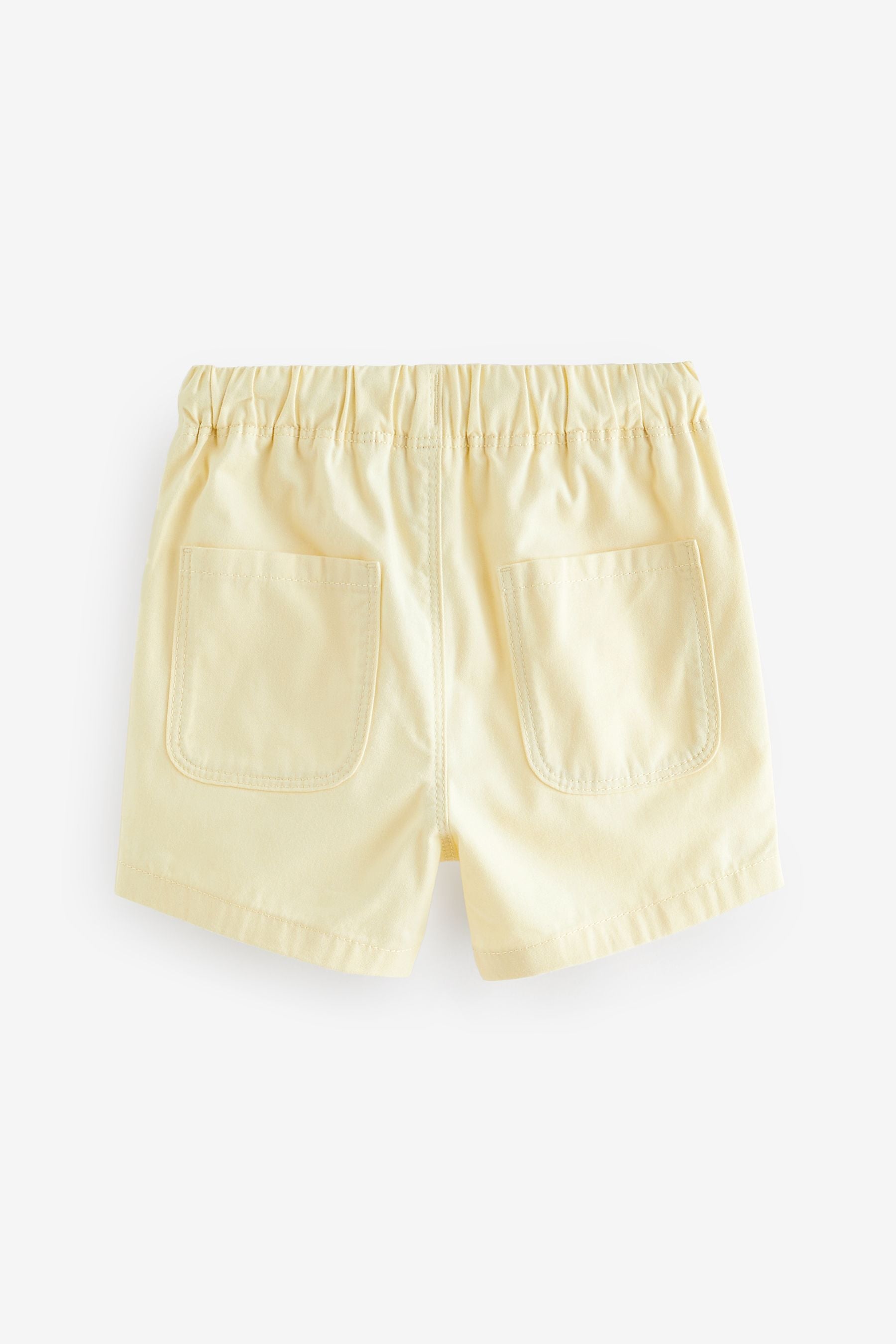 Pale Yellow Pull-On Shorts (3mths-7yrs)