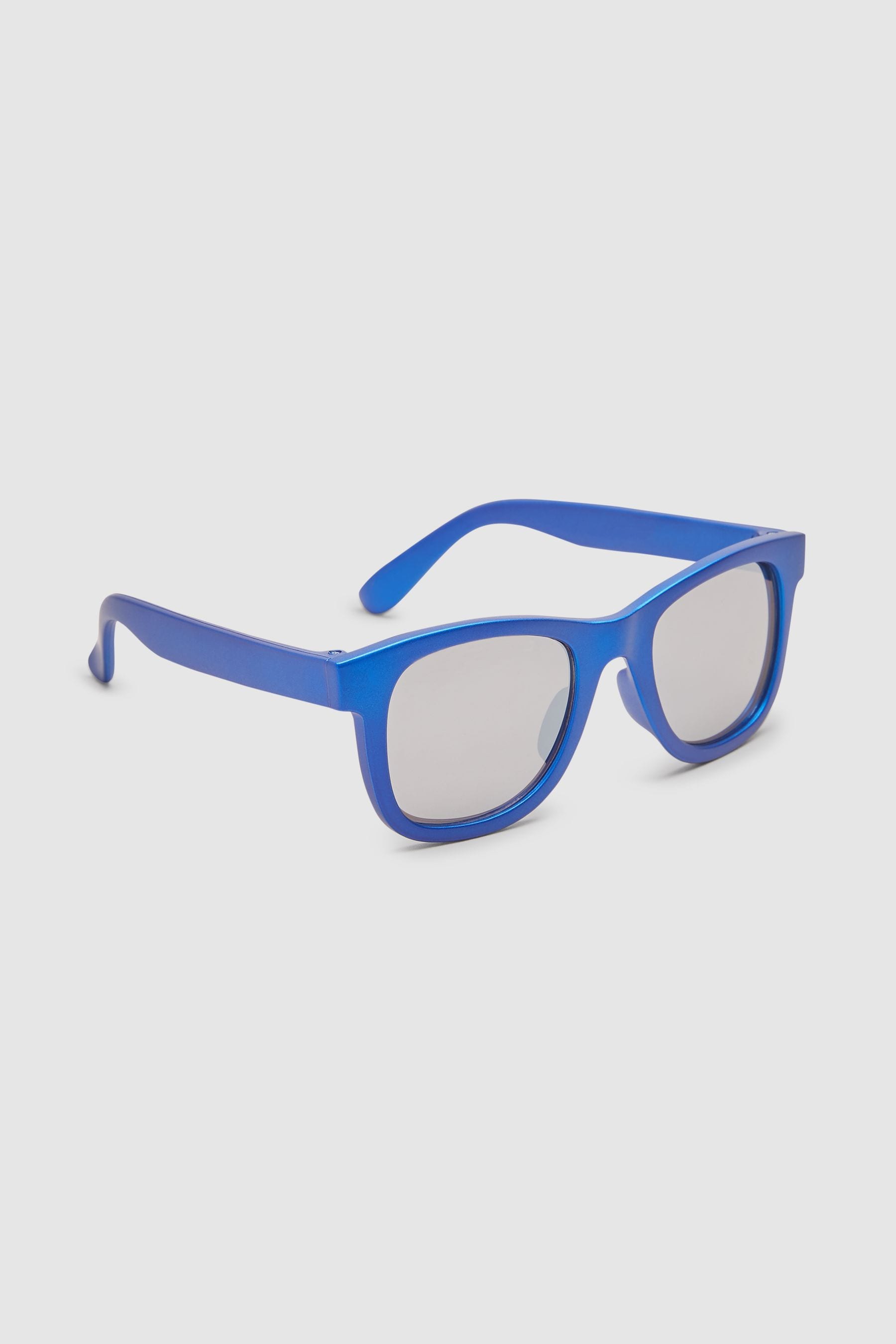 Blue Preppy Style Sunglasses