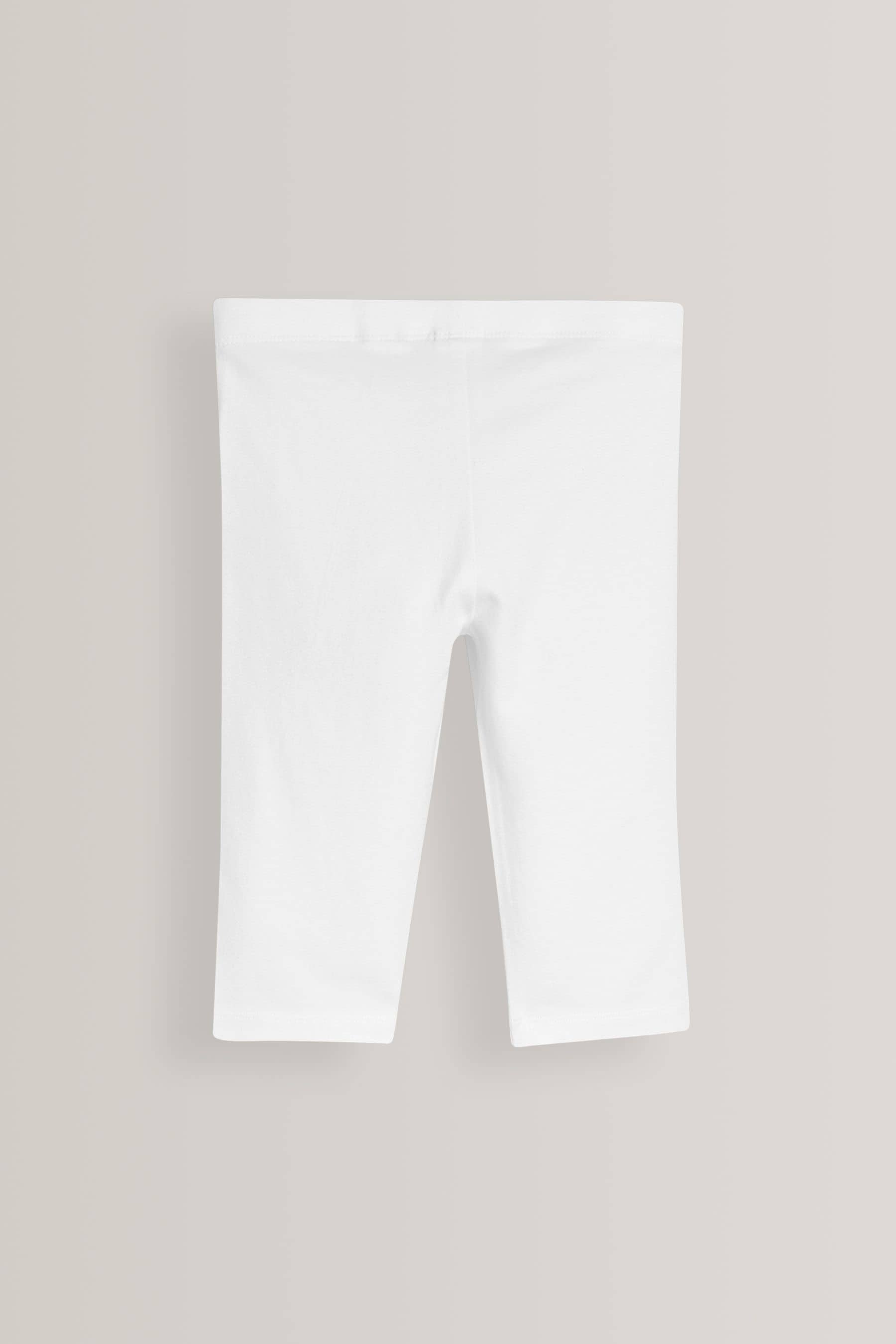 White 3 Pack Cropped Leggings (3-16yrs)