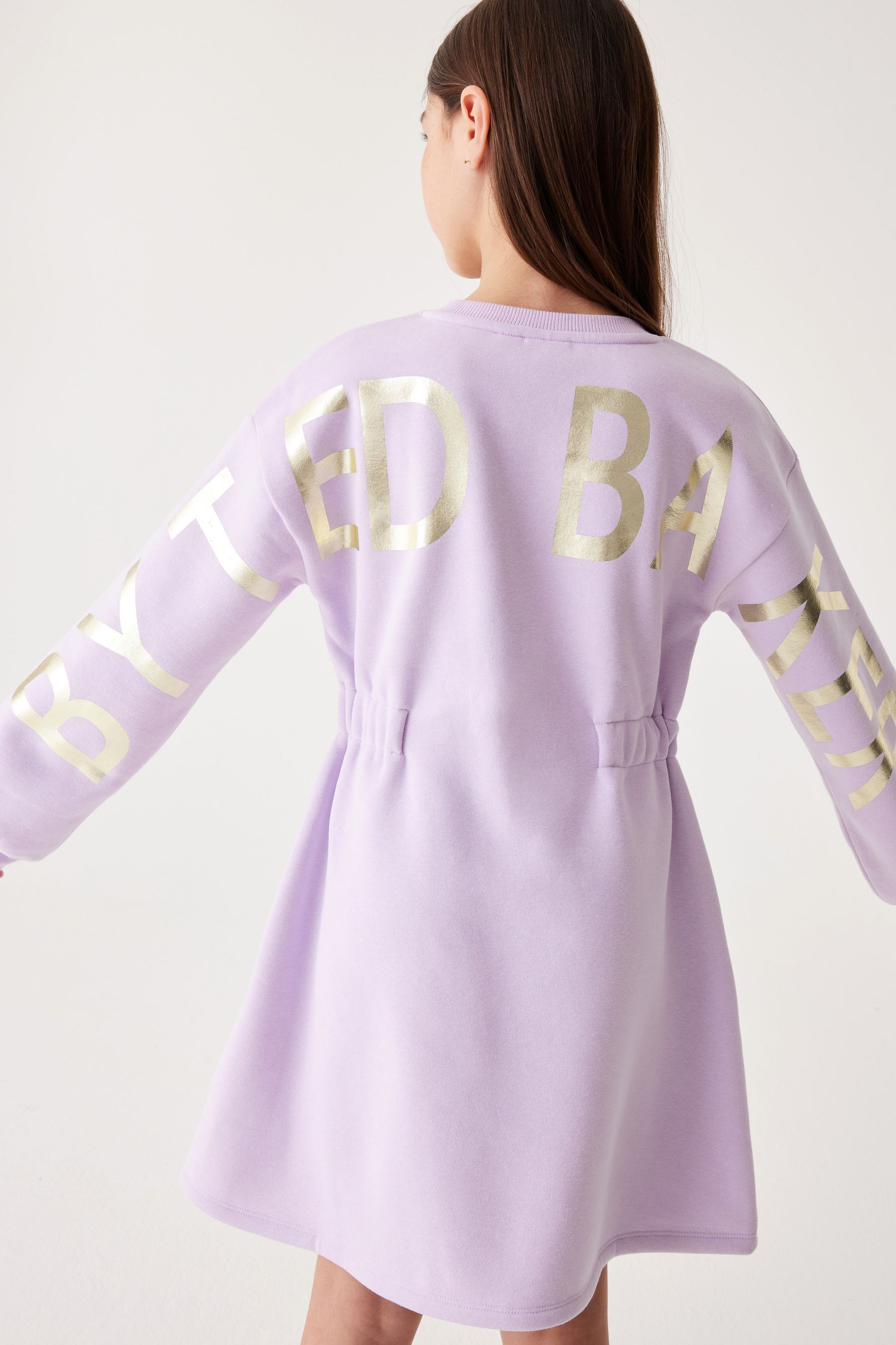 Baker by Ted Baker Branded Back Sweat Dress