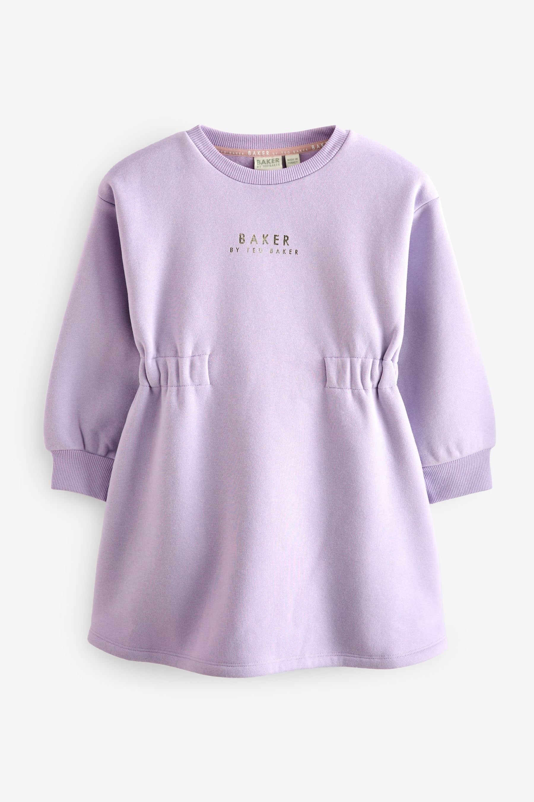 Lilac Purple Baker by Ted Baker Branded Back Sweat Dress