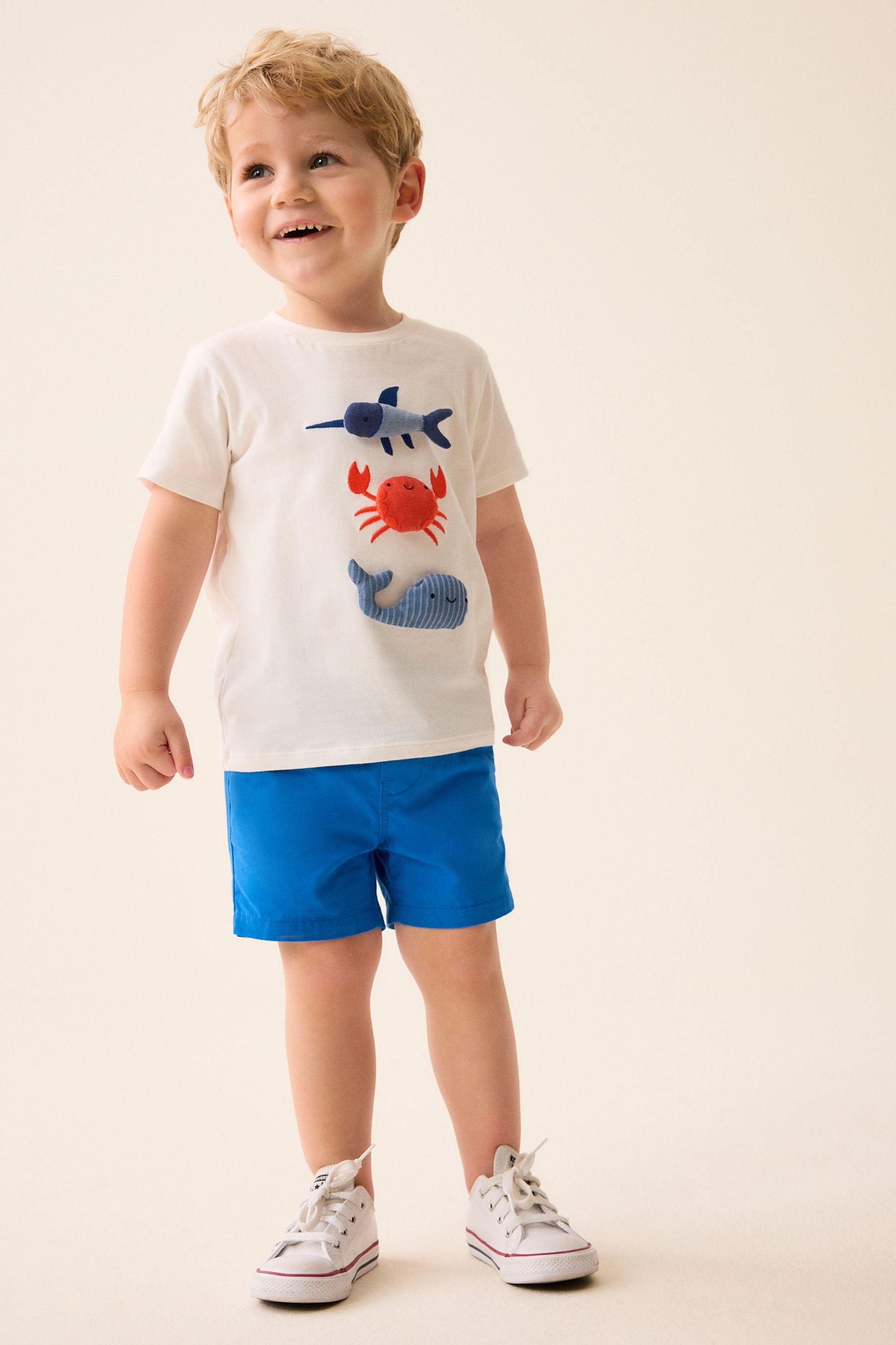 Cobalt Blue Pull-On Shorts (3mths-7yrs)