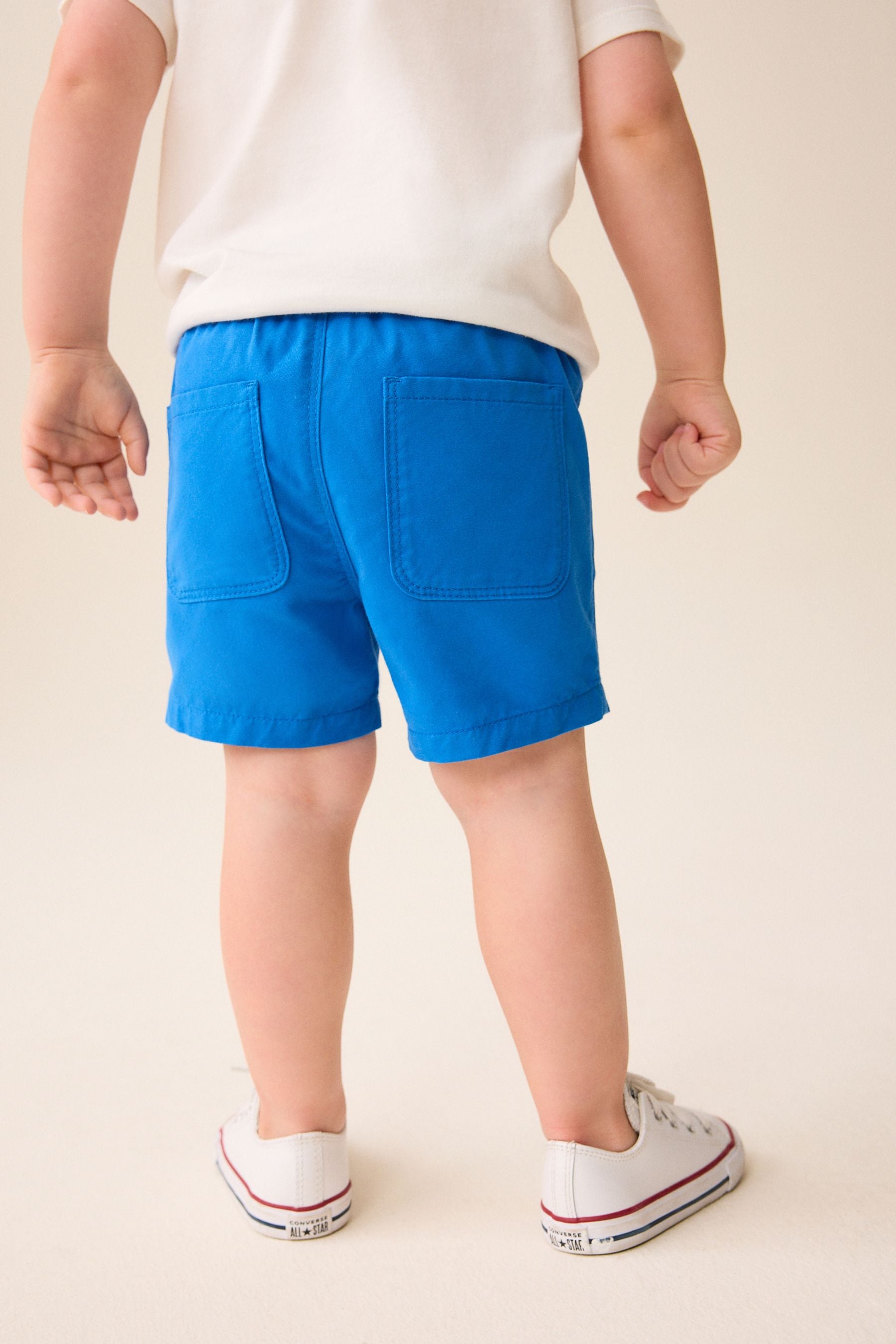 Cobalt Blue Pull-On Shorts (3mths-7yrs)