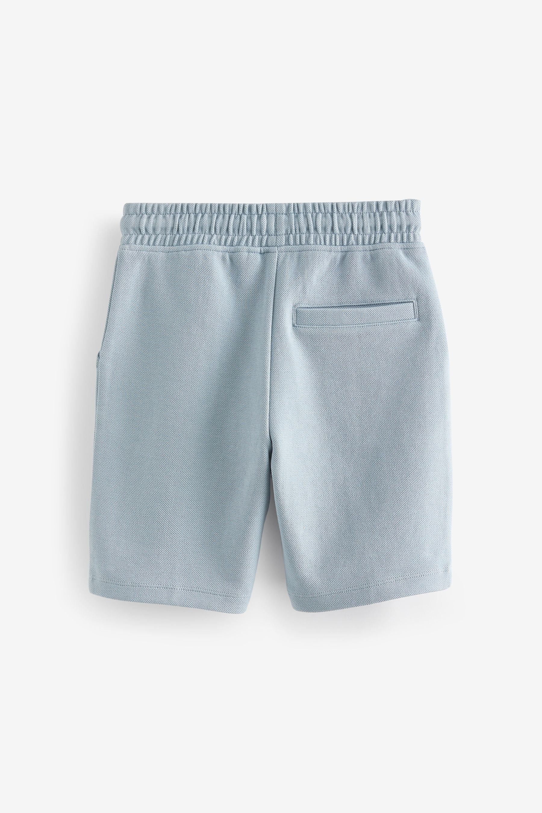 Pale Blue Smart Jersey Shorts (3-16yrs)