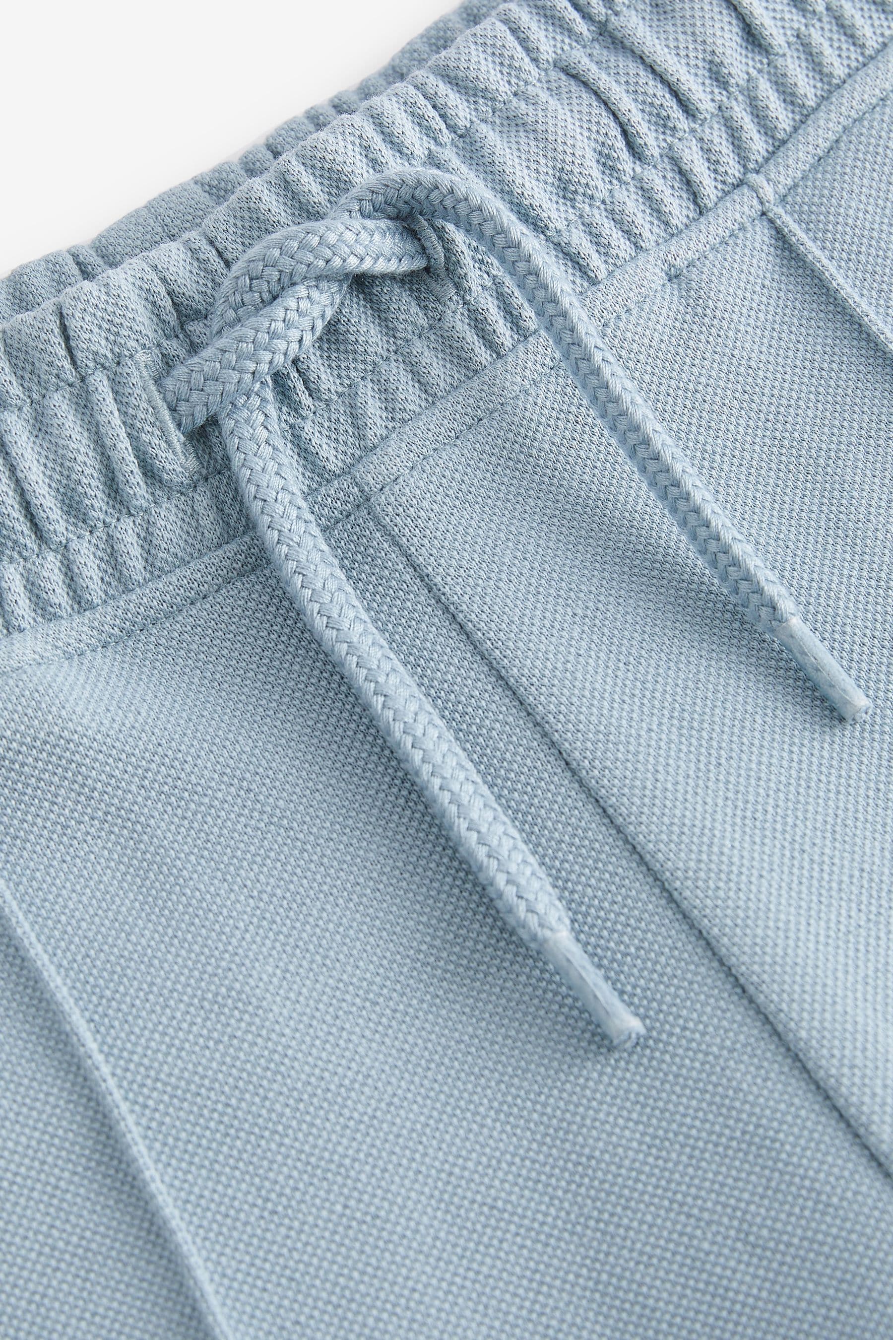 Pale Blue Smart Jersey Shorts (3-16yrs)