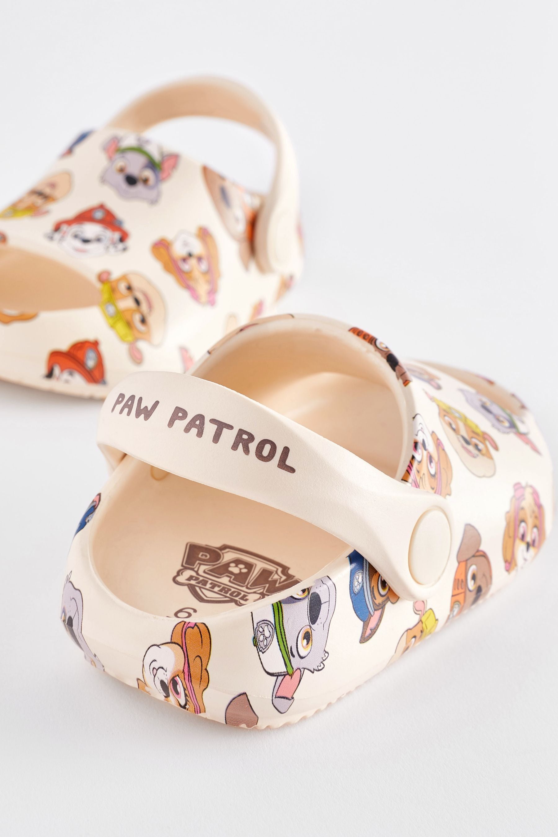 Cream PAW Patrol Sliders