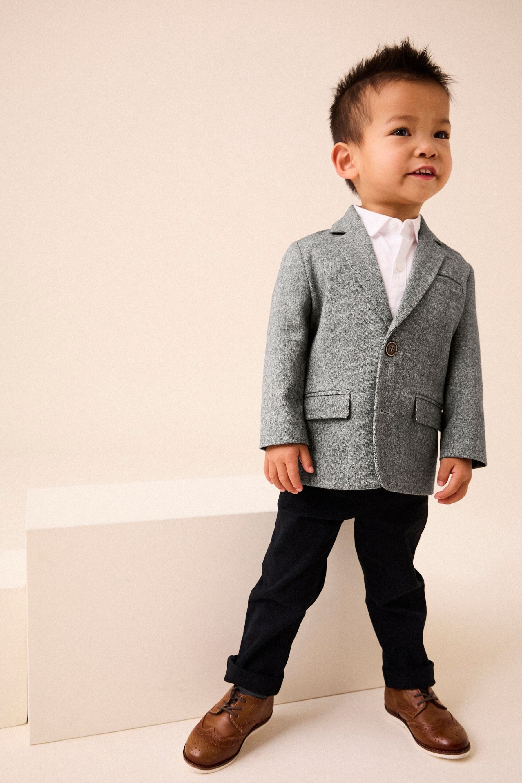 Grey Heritage Blazer (3mths-9yrs)