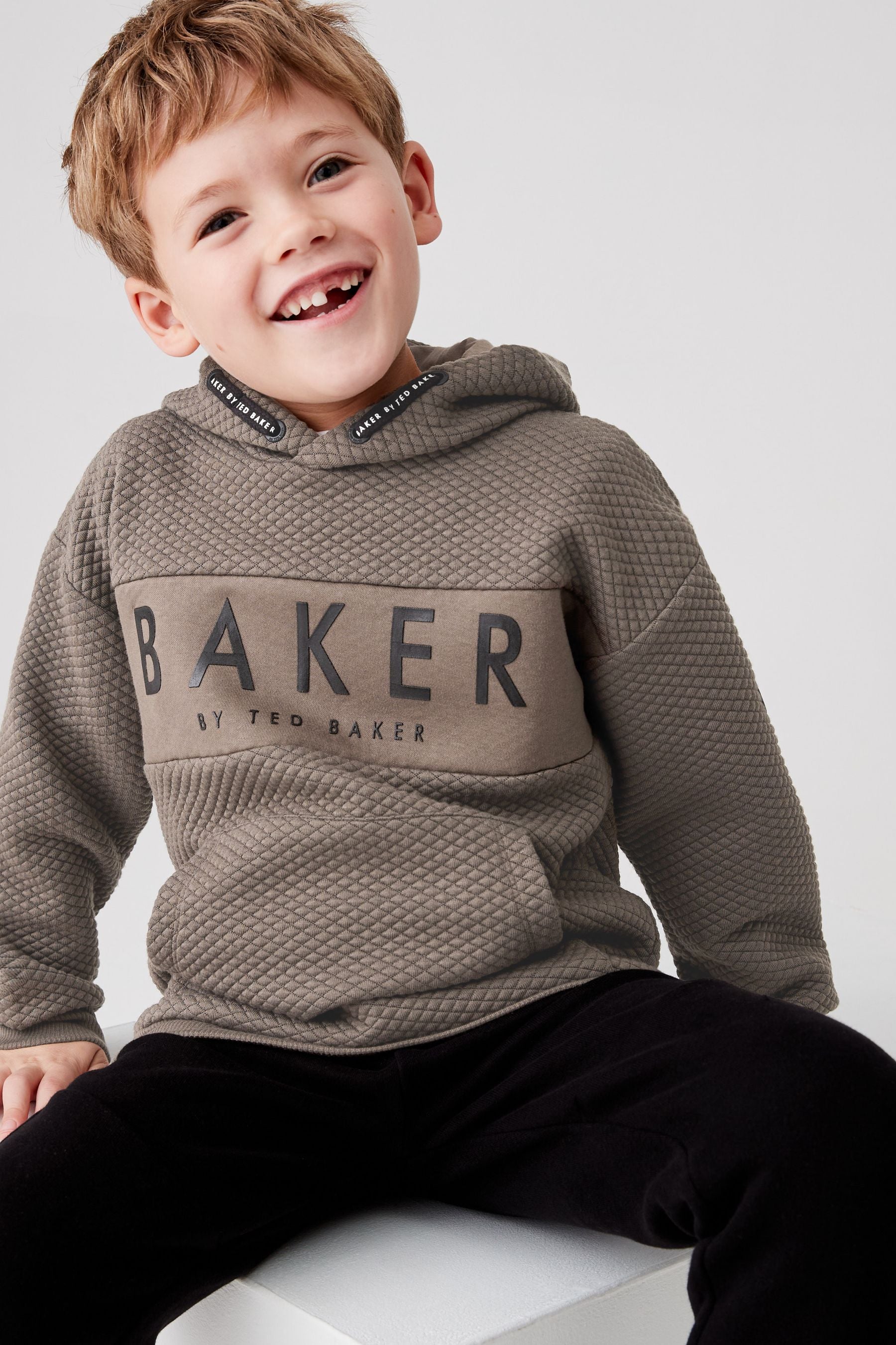 Baker by Ted Baker Textured Hoodie