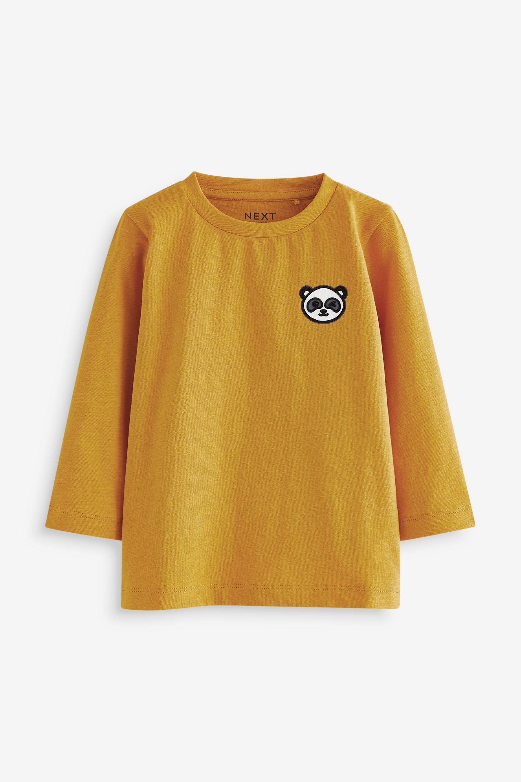 Multi Animal Long Sleeve 100% Cotton T-Shirts 5 Pack (3mths-7yrs)