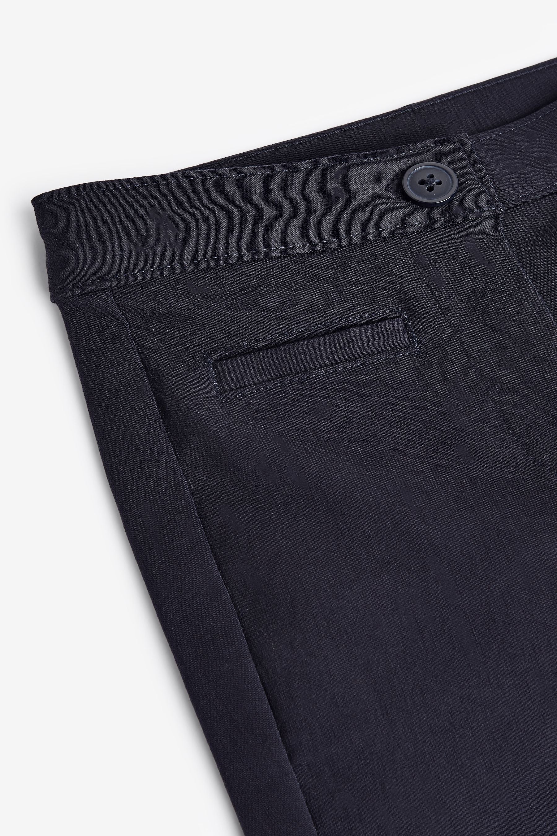 Navy Blue School Skinny Stretch Trousers (3-16yrs)