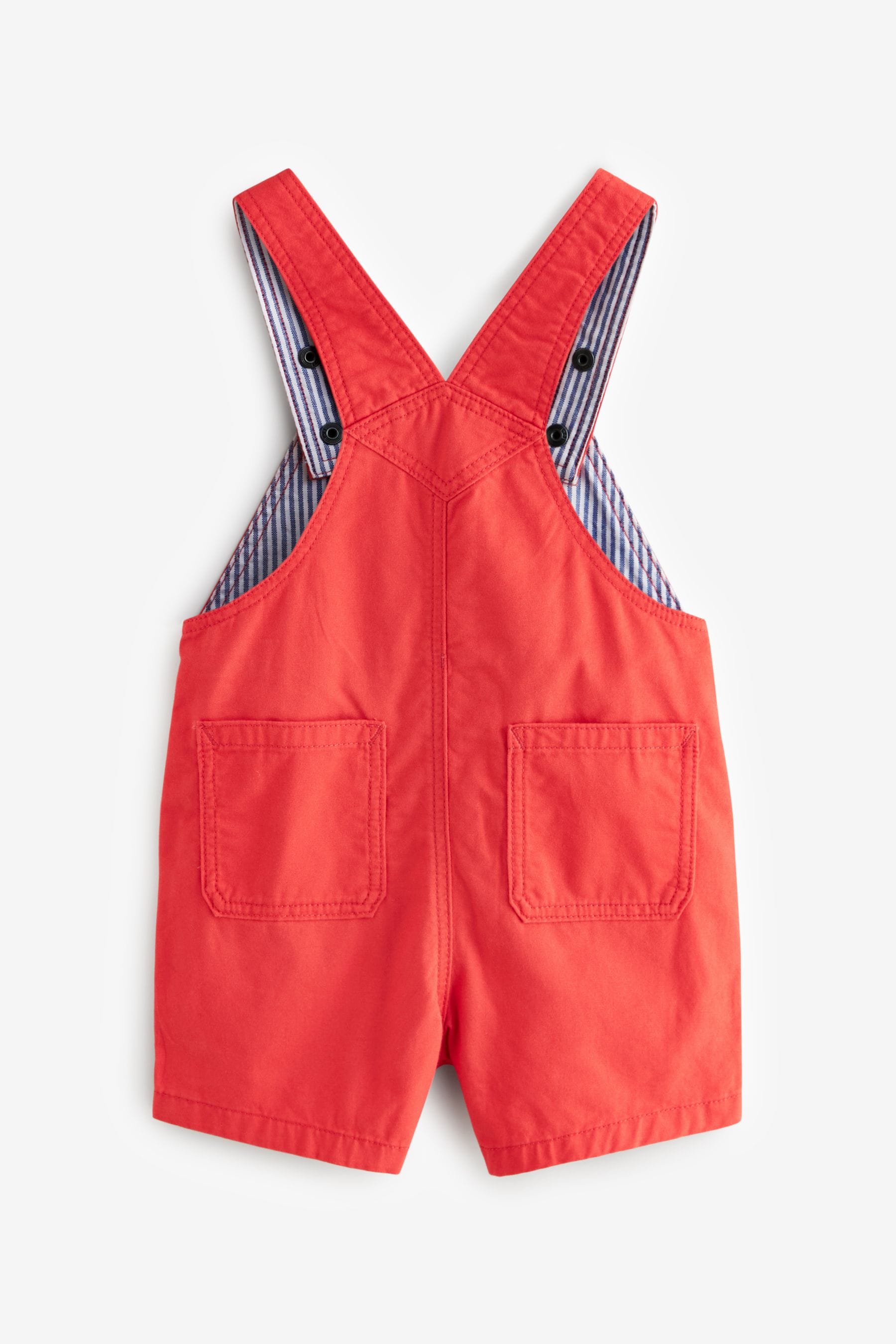 Red Dungarees (3mths-7yrs)