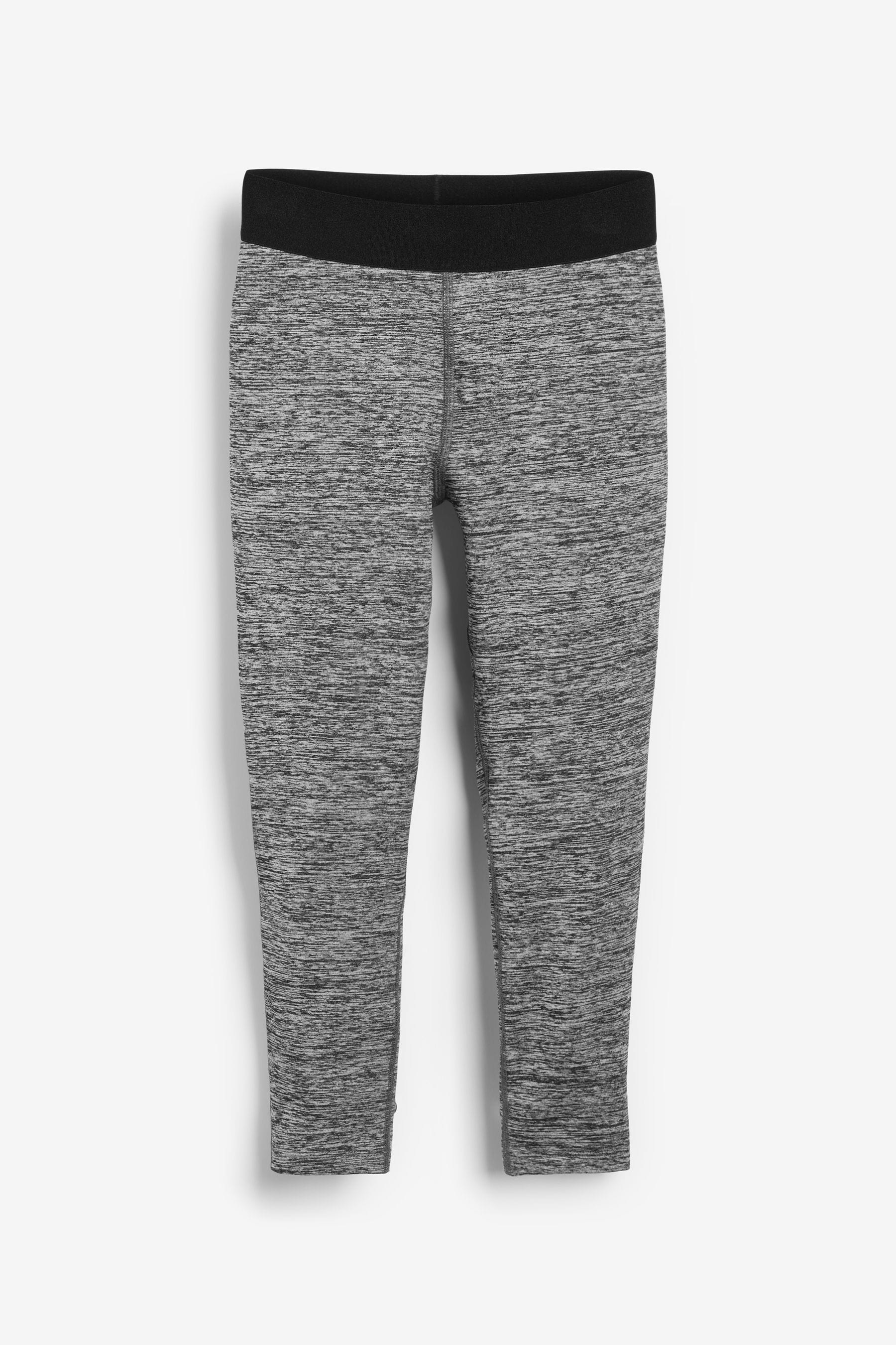 Dark Grey Marl Sports Leggings (3-16yrs)