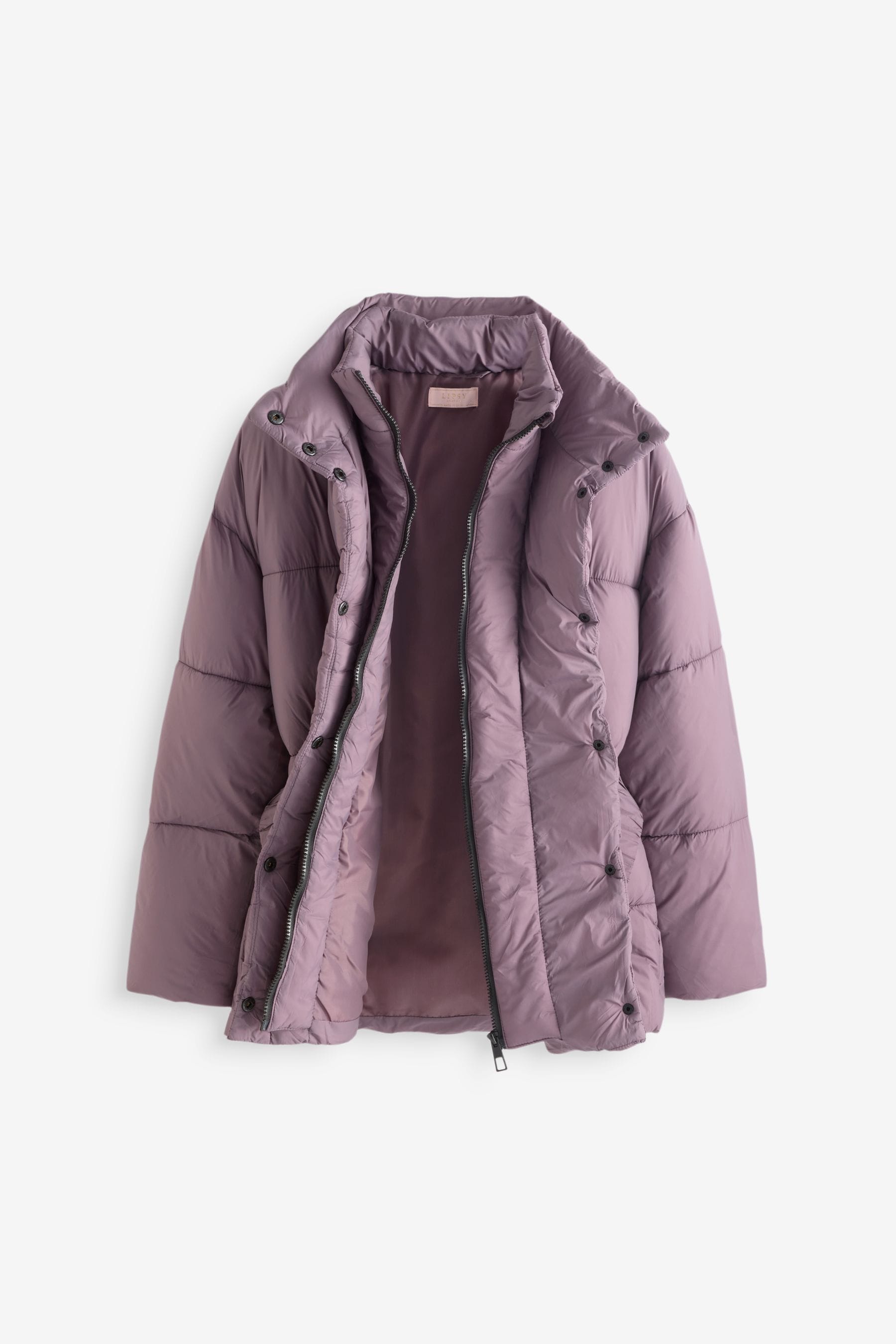 Purple Short Padded Coat (5-16yrs)